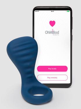 OhMiBod blueMotion NEX 3 Rechargeable App Control Couple's Ring