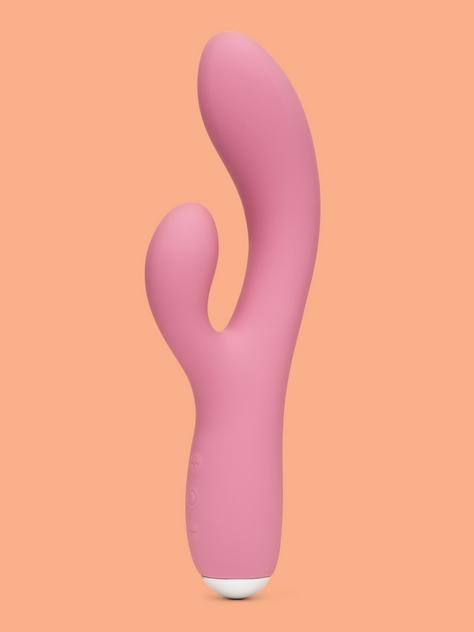 Lovehoney mon ami Silicone G-Spot Dual Vibrating Massager , Pink, hi-res