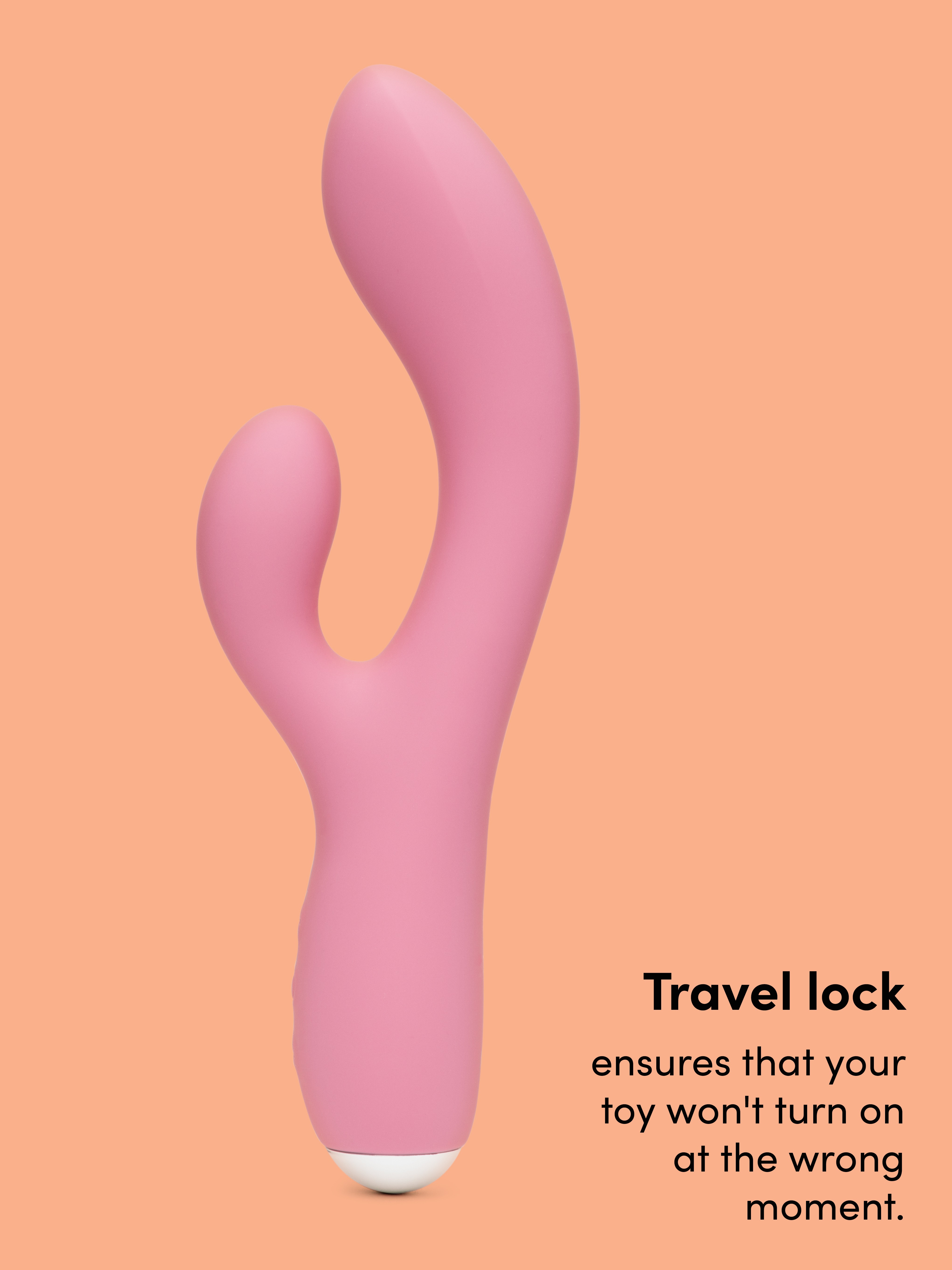 Lovehoney mon ami Silicone G-Spot Dual Vibrating Massager, Pink, hi-res