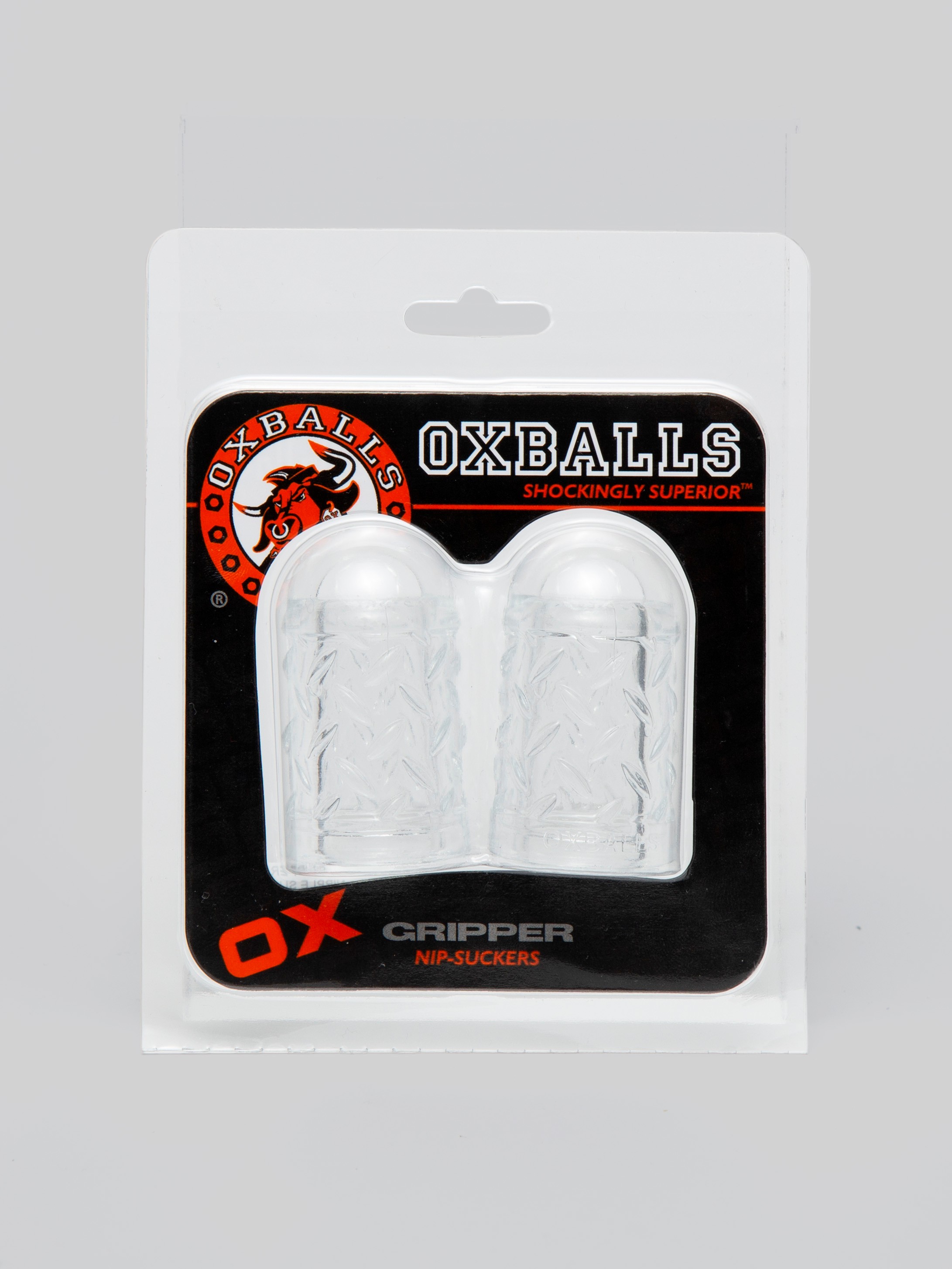 Oxballs Gripper Nipple Suckers, Clear, hi-res