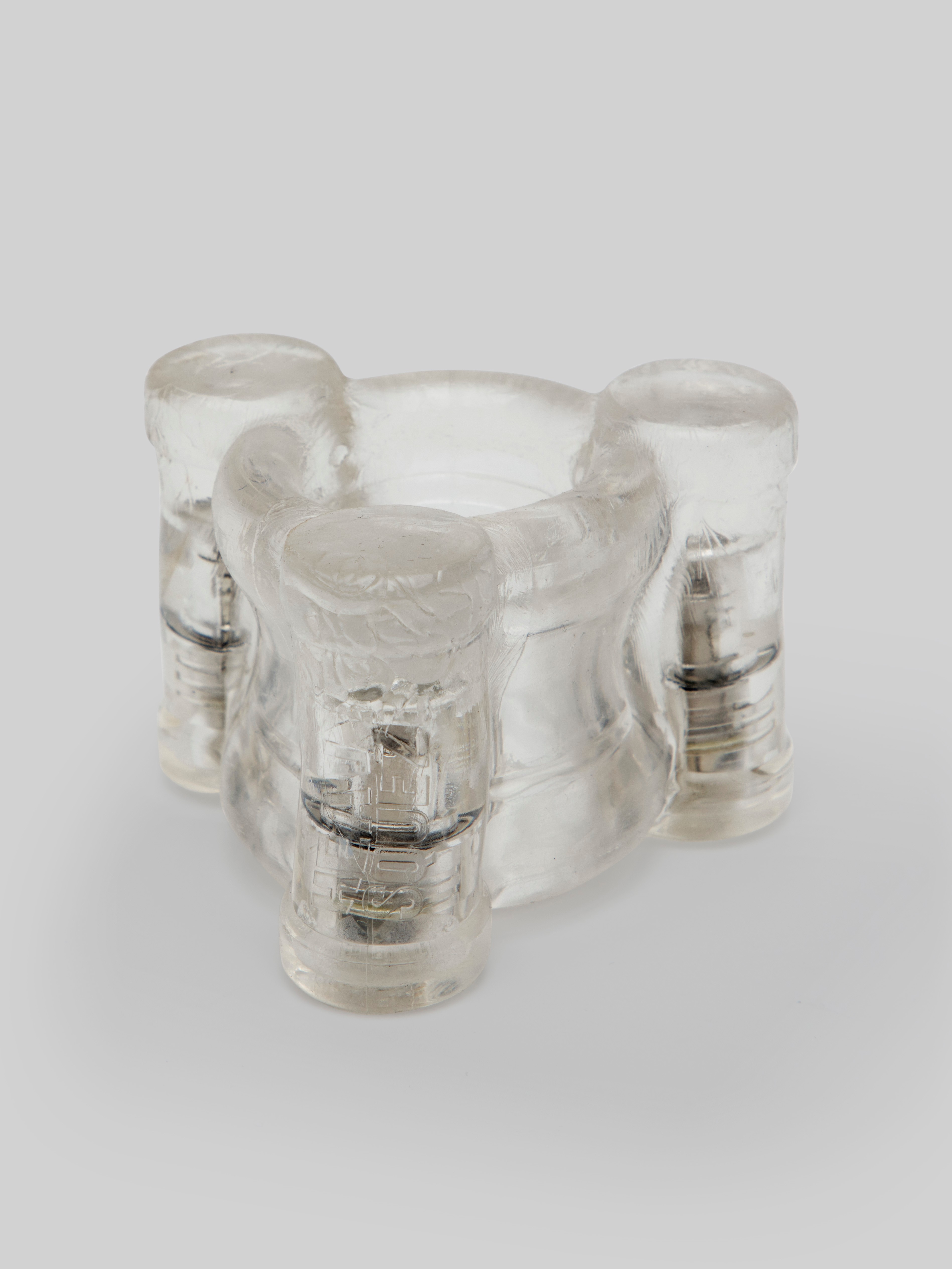 Oxballs Buzz Squeeze Ballsack Intense Triple 360 Vibe, Clear, hi-res