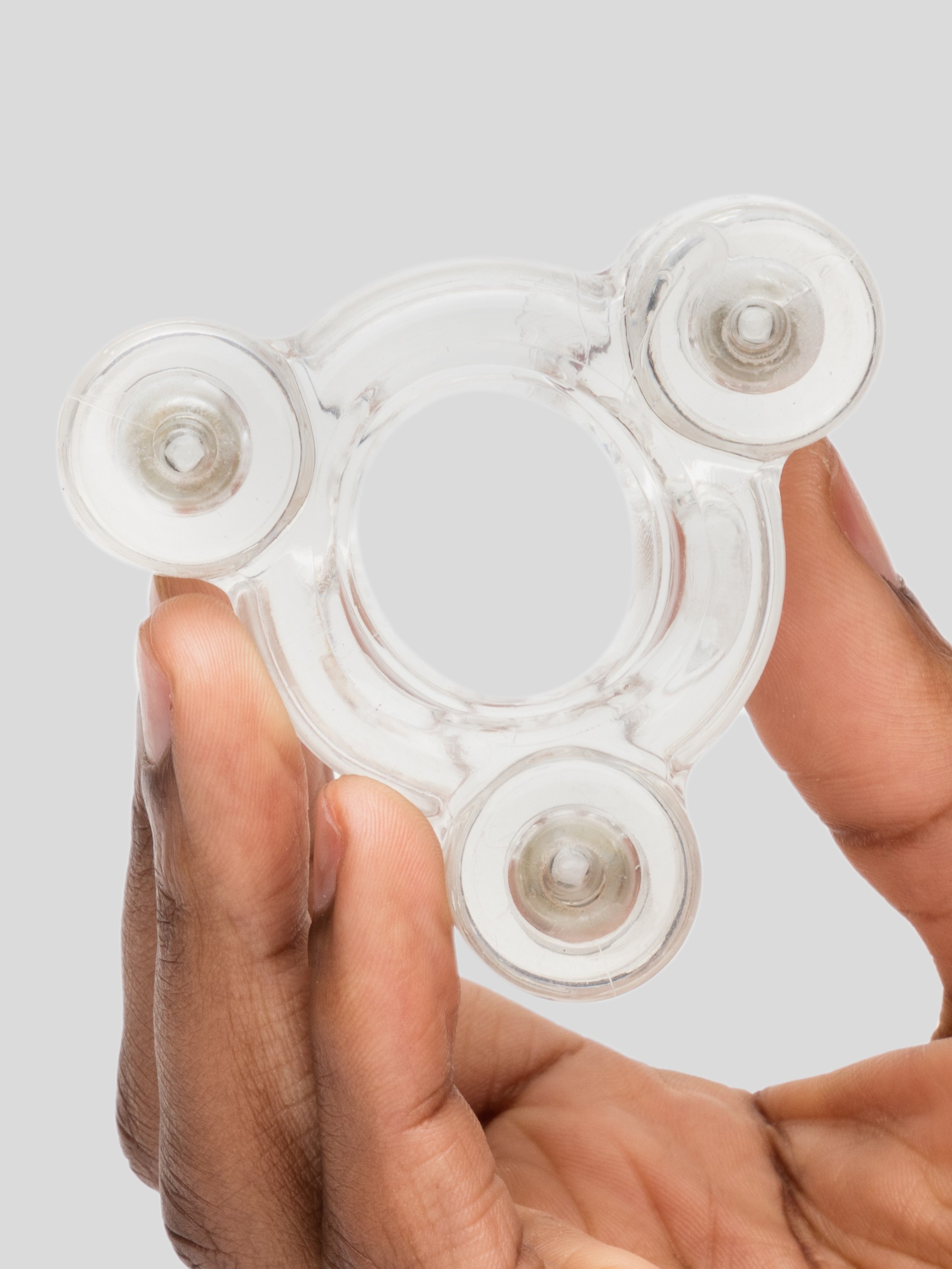 Oxballs Buzz Squeeze Ballsack Intense Triple 360 Vibe, Clear, hi-res