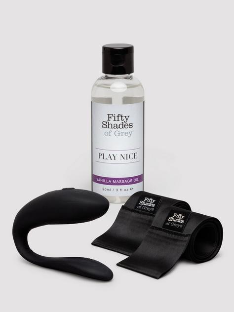 Fifty Shades of Grey X We-Vibe Moving As One Couple's Kit, Black, hi-res