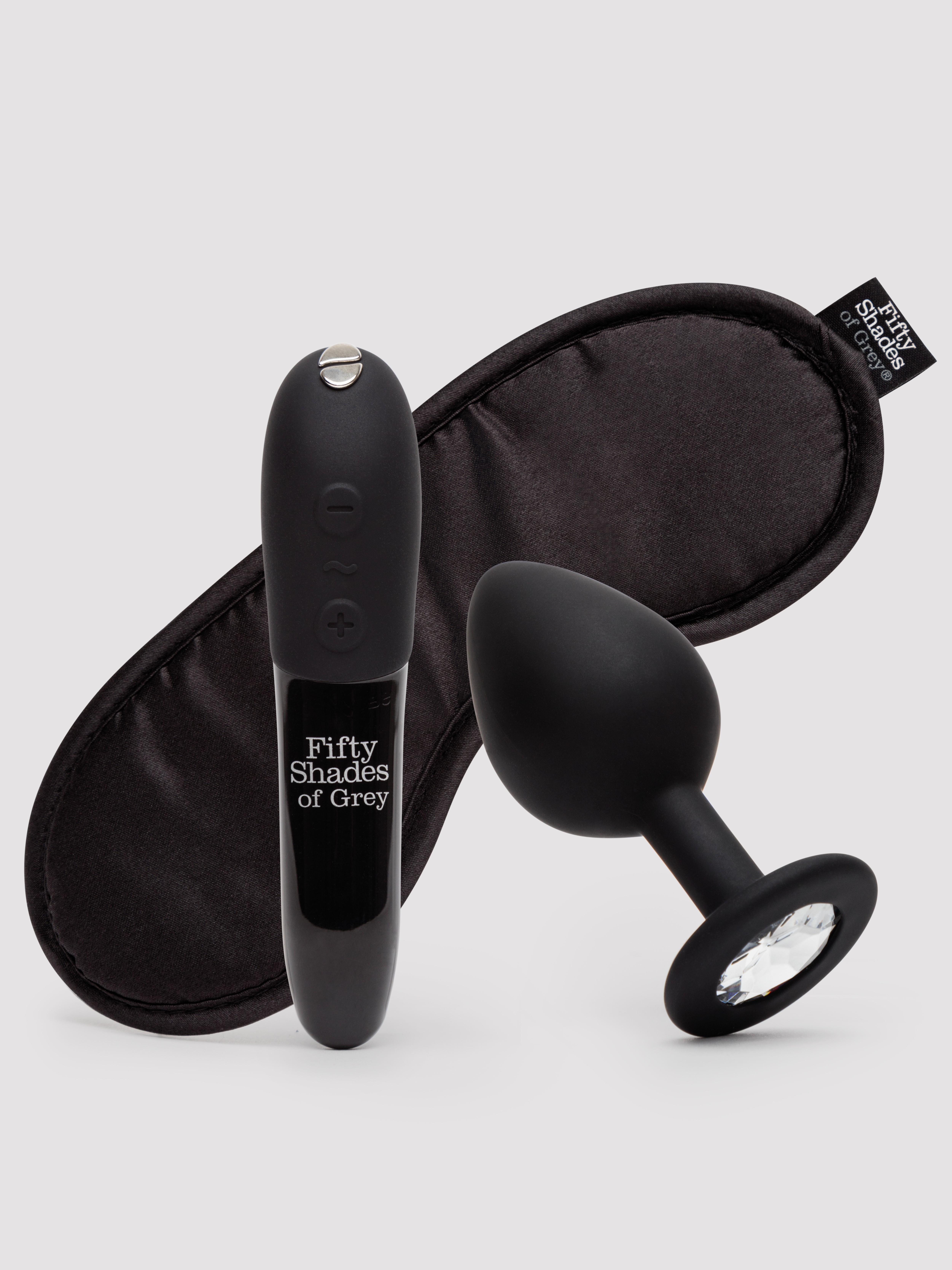Image of Fifty Shades of Grey X We-Vibe Come to Bed Couple's Kit (3 Piece) - Black