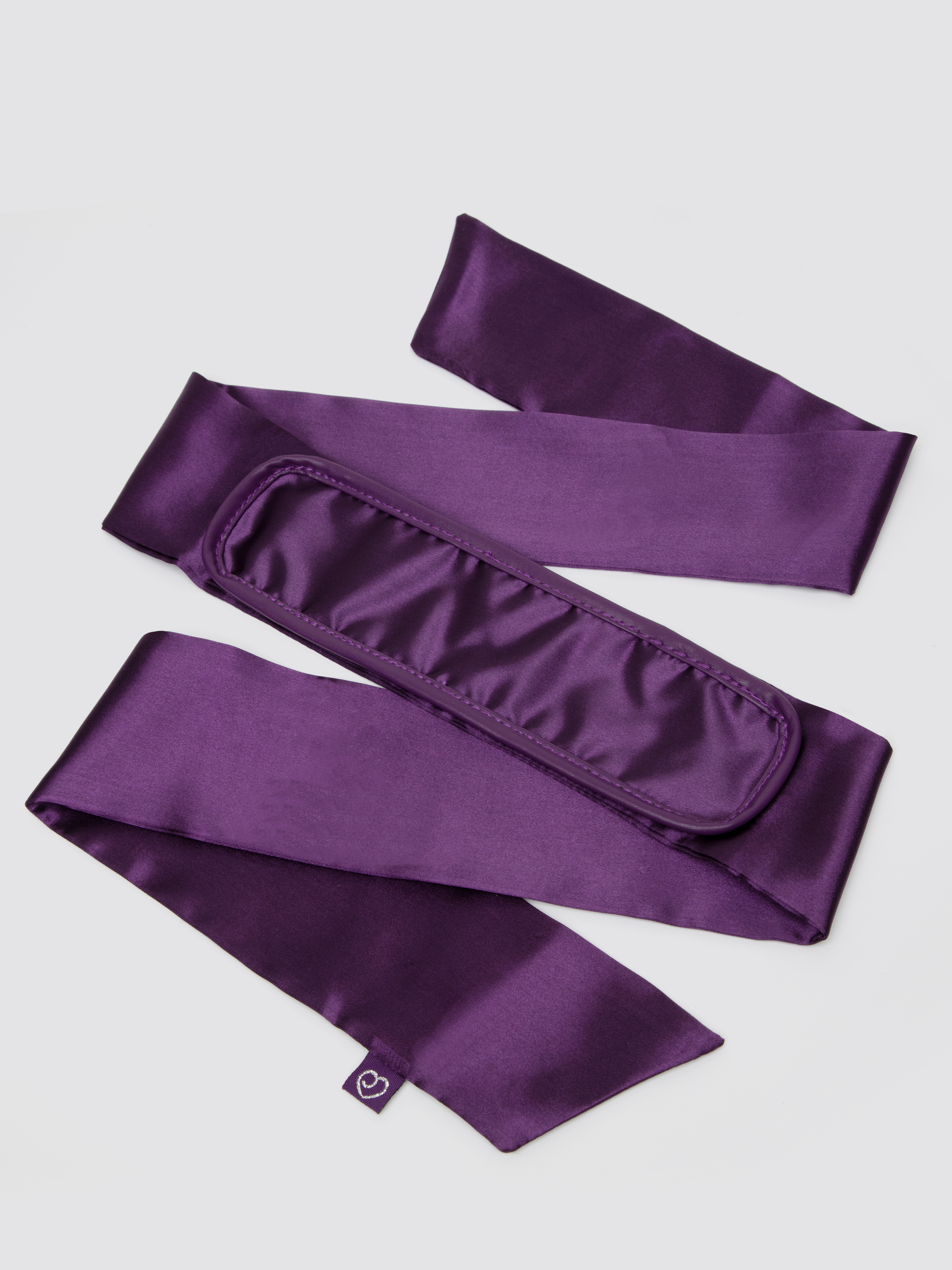 Lovehoney Tie and Tease Pillow Present Bondage Kit (3 Piece), Purple, hi-res