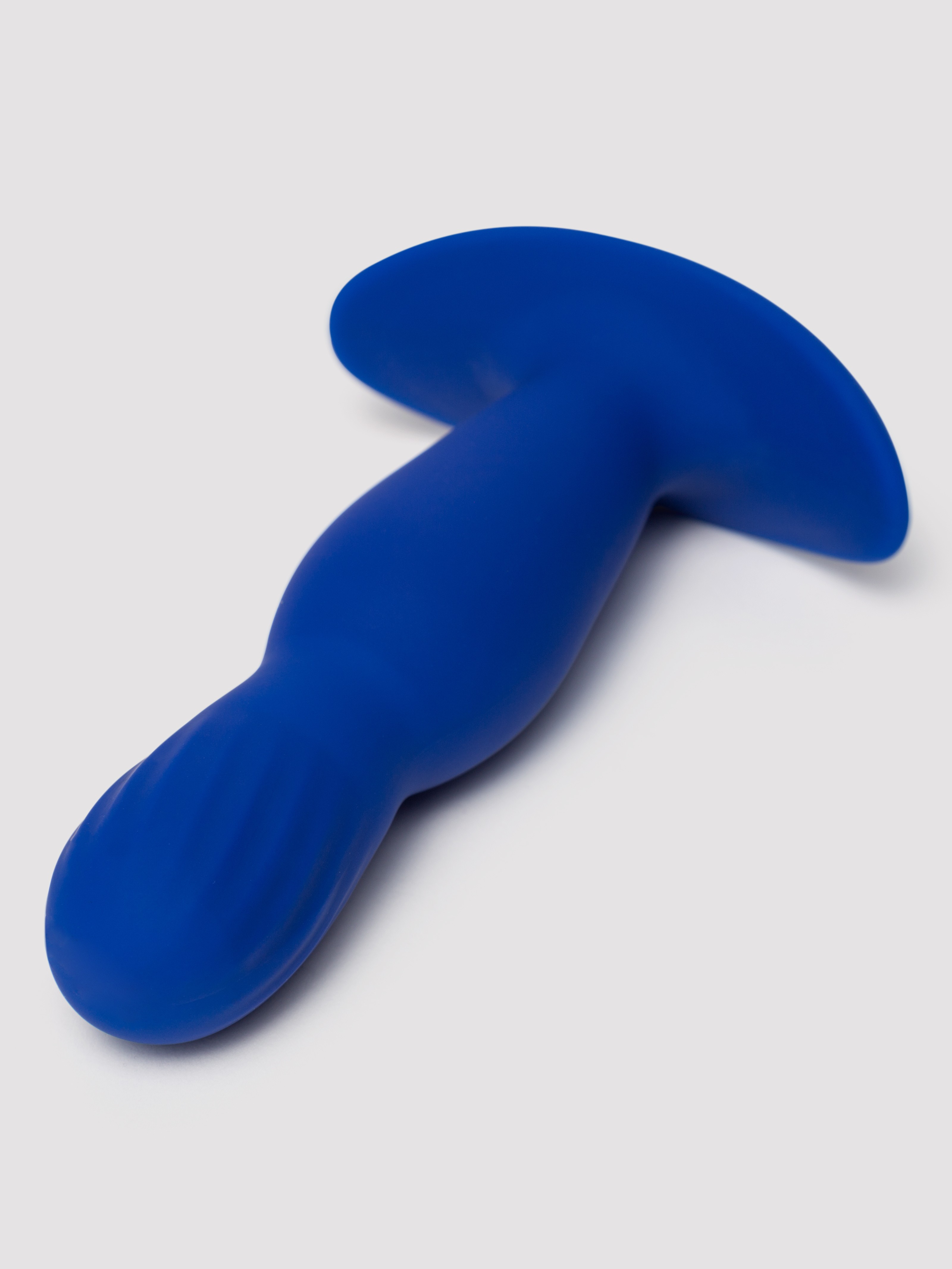 Doc Johnson A-Play Remote Control Inflatable Butt Plug, Blue, hi-res