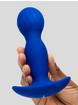 Doc Johnson A-Play Remote Control Inflatable Butt Plug, Blue, hi-res