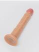 Lifelike Lover Basic Realistic Suction Cup Dildo 10 Inch, Flesh Tan, hi-res