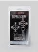  4-Point Adjustable Nipple Press with Chain, Silver, hi-res