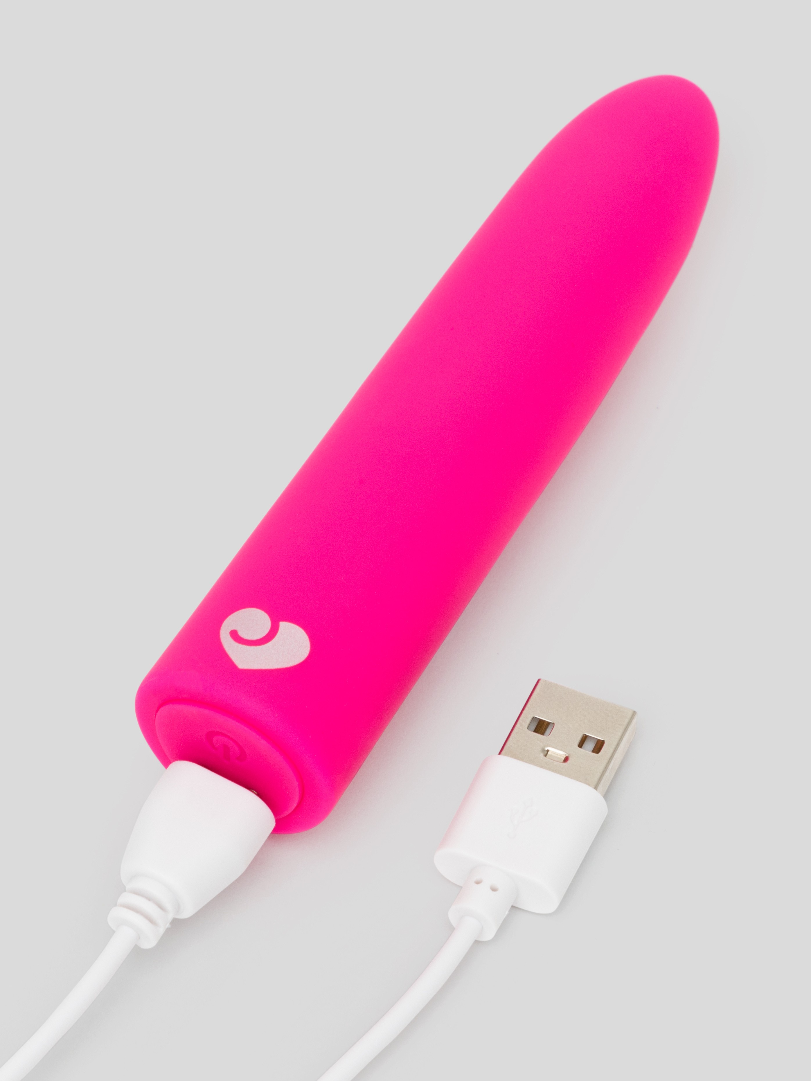 Lovehoney Sweet Kiss Rechargeable Silicone Lipstick Bullet Vibrator, Pink, hi-res