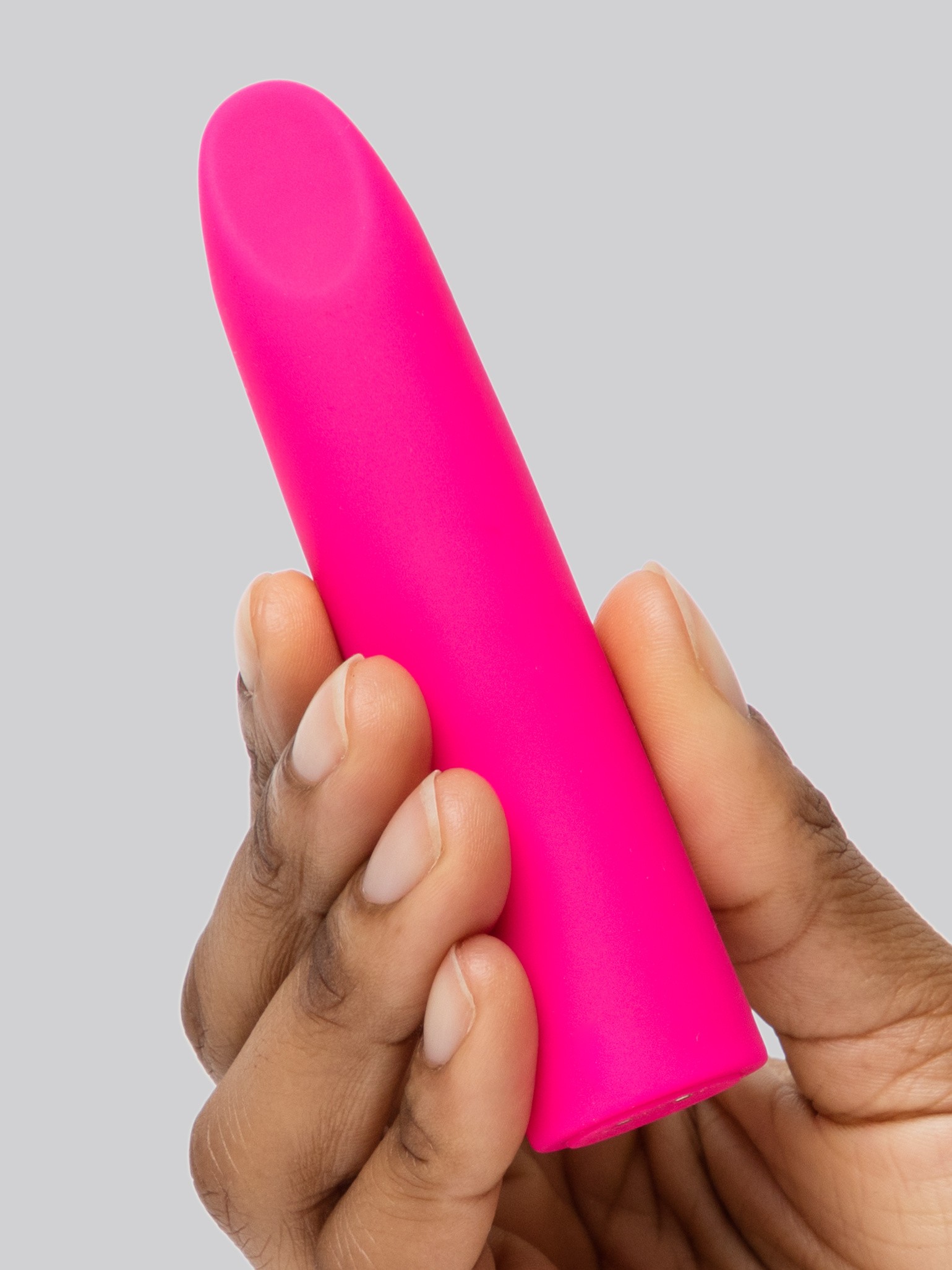 Lovehoney Sweet Kiss Rechargeable Silicone Lipstick Bullet Vibrator, Pink, hi-res