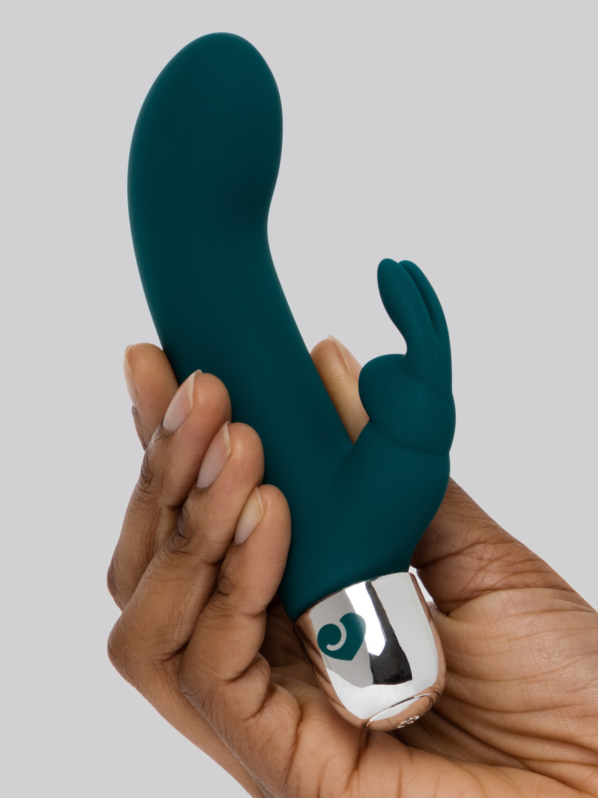 Lovehoney Frisky 10 Function G-Spot Silicone Rabbit Vibrator  , Green, hi-res