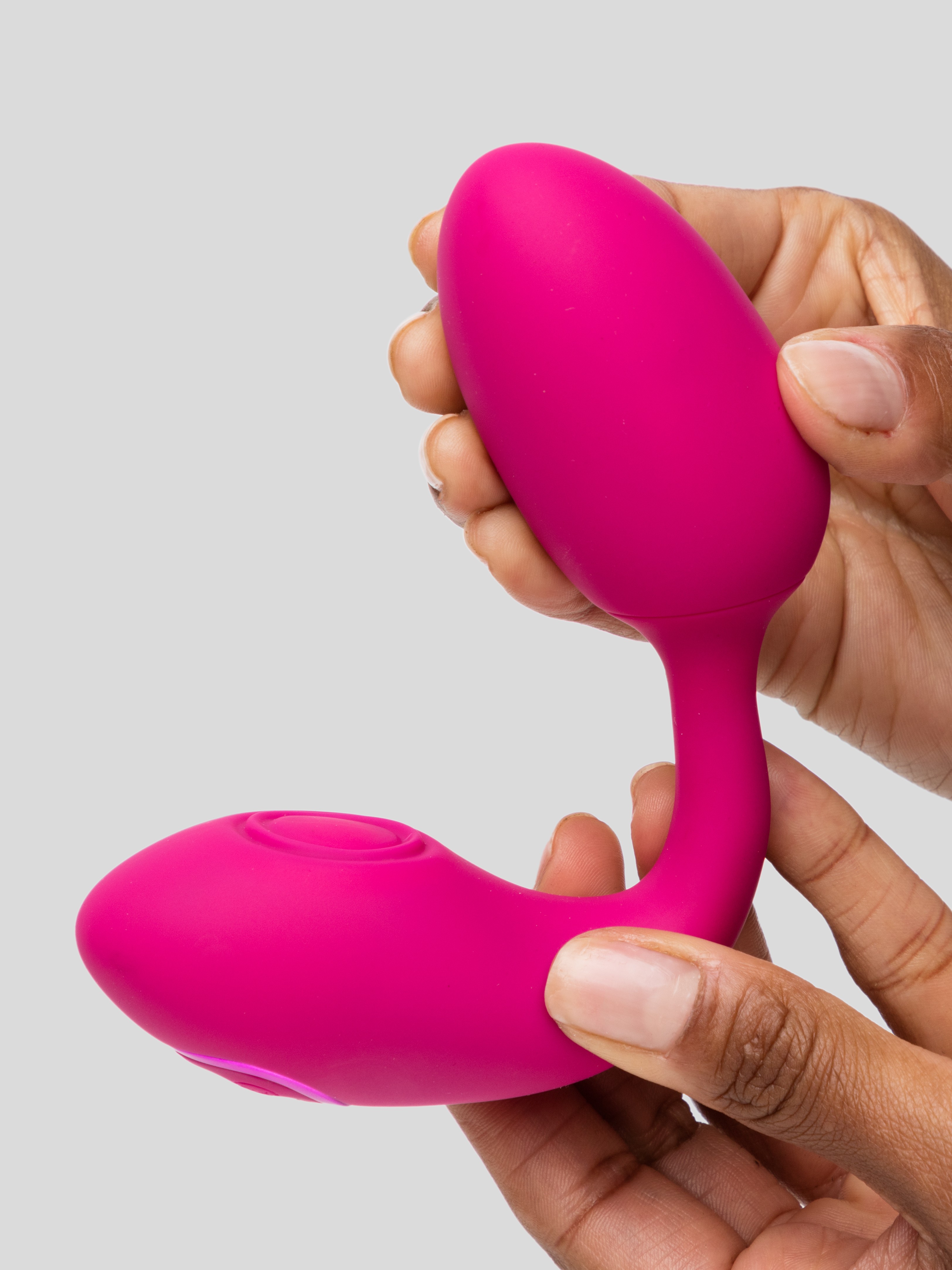 Aika Remote Control Vibrating Love Egg with Pulse Wave Clitoral Stimulation, Pink, hi-res