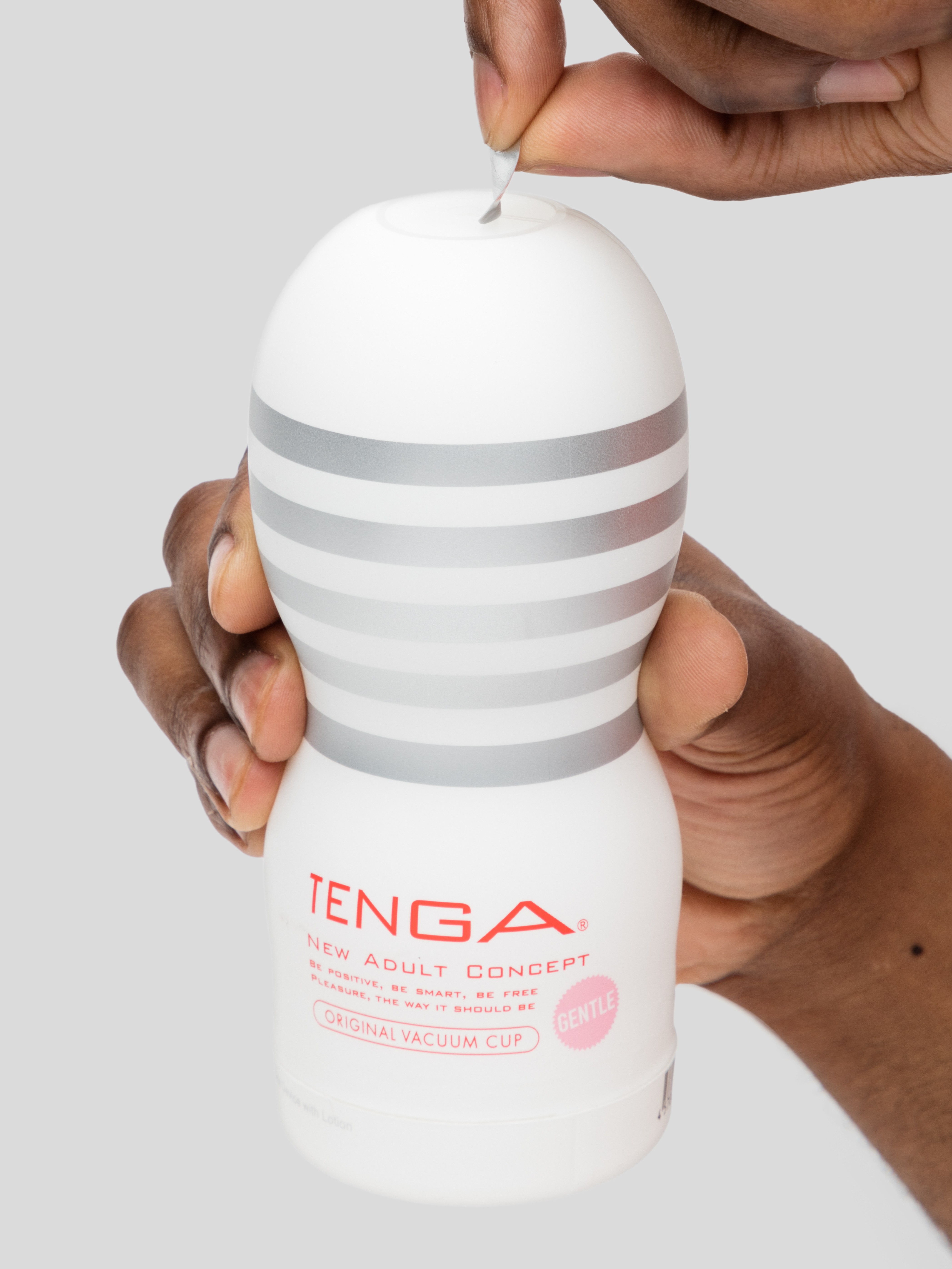 Tenga Original Gentle Vacuum Cup, White, hi-res