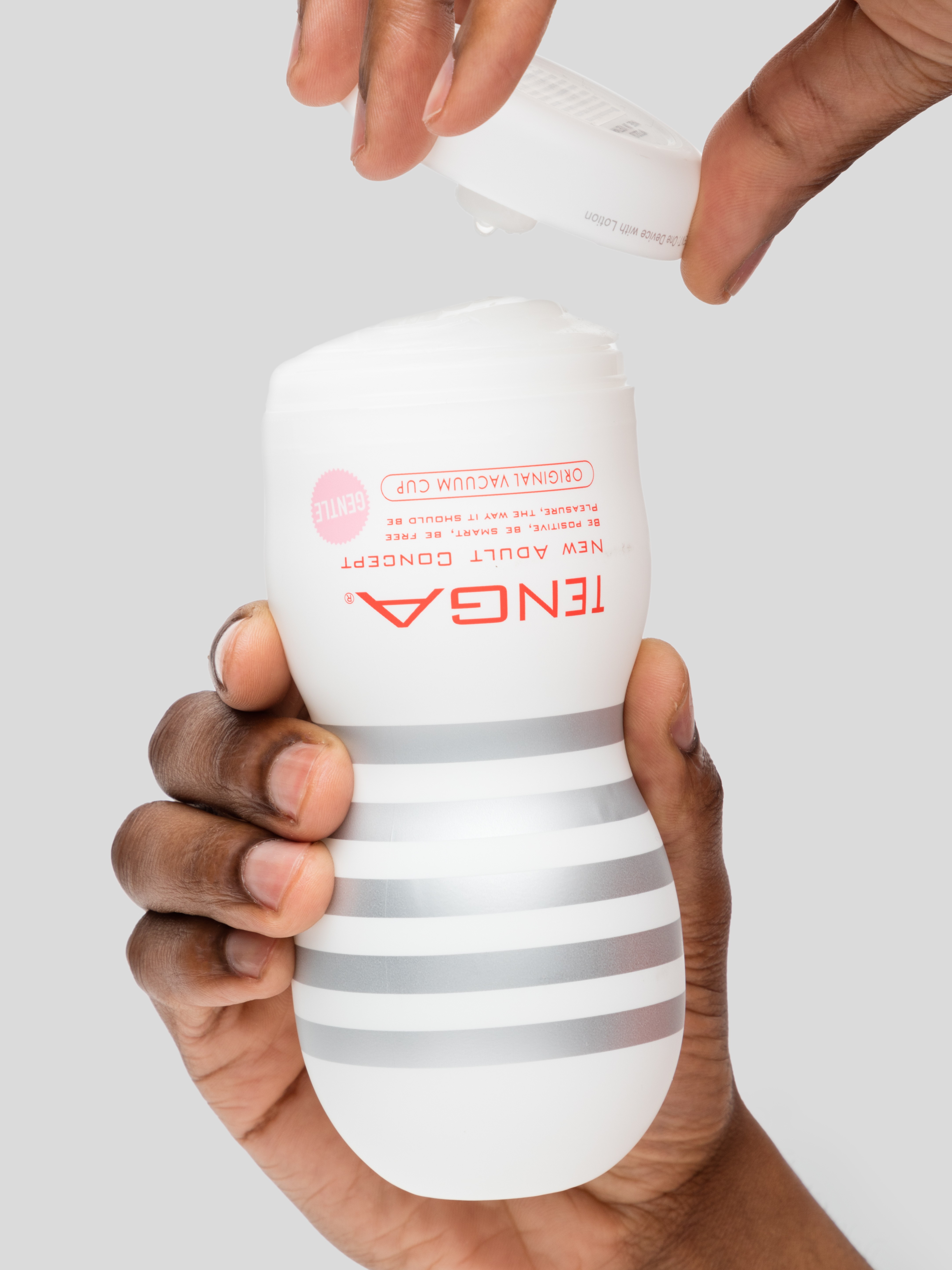 Tenga Original Gentle Vacuum Cup, White, hi-res