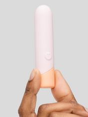 Vush Peachy Rechargeable Silicone Bullet Massager, Pink, hi-res