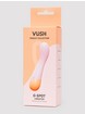 Vush Peachy Rechargeable Silicone G-Spot Massager , Pink, hi-res
