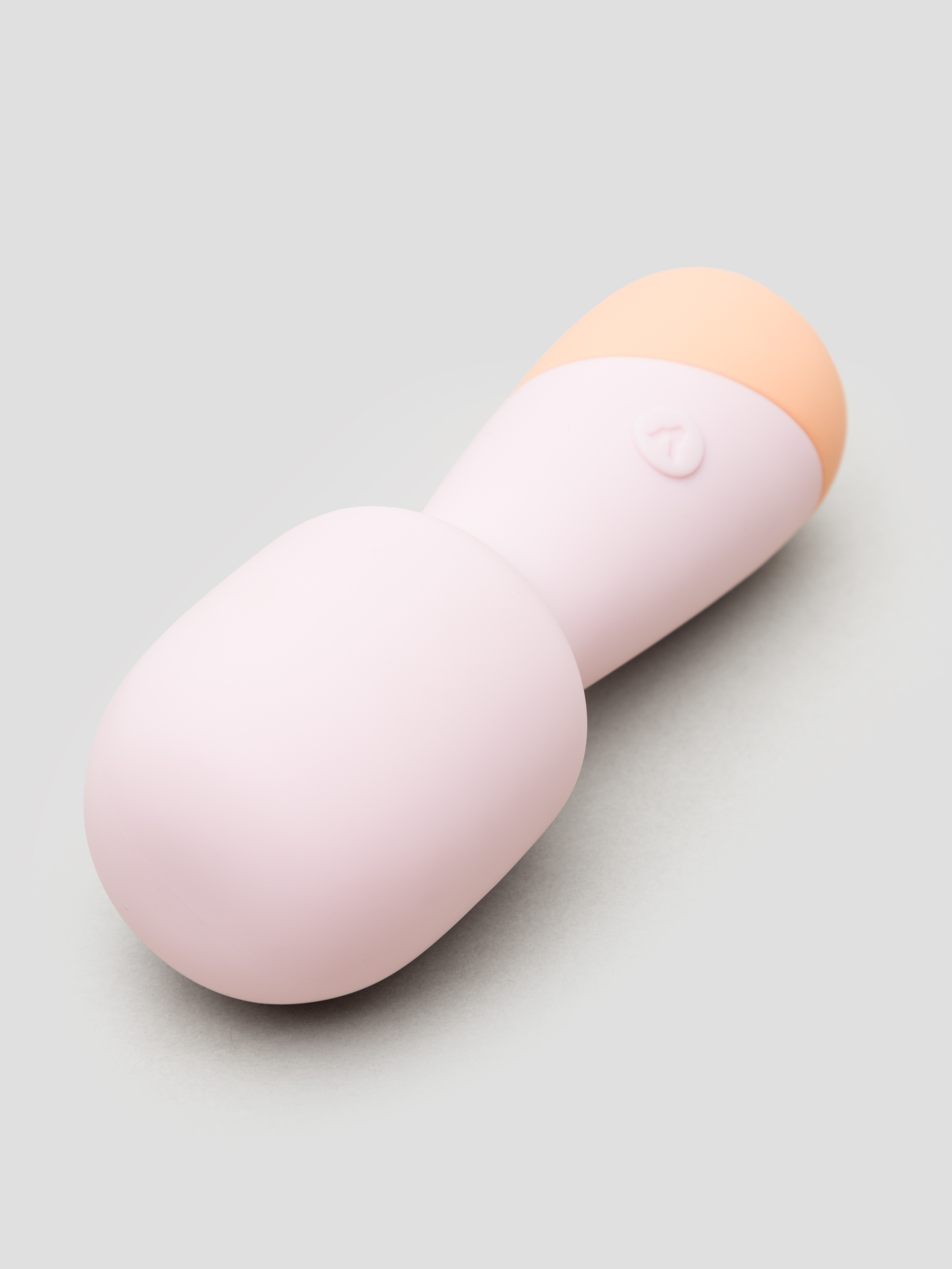 Vush Peachy Rechargeable Silicone Mini Wand Massager , Pink, hi-res