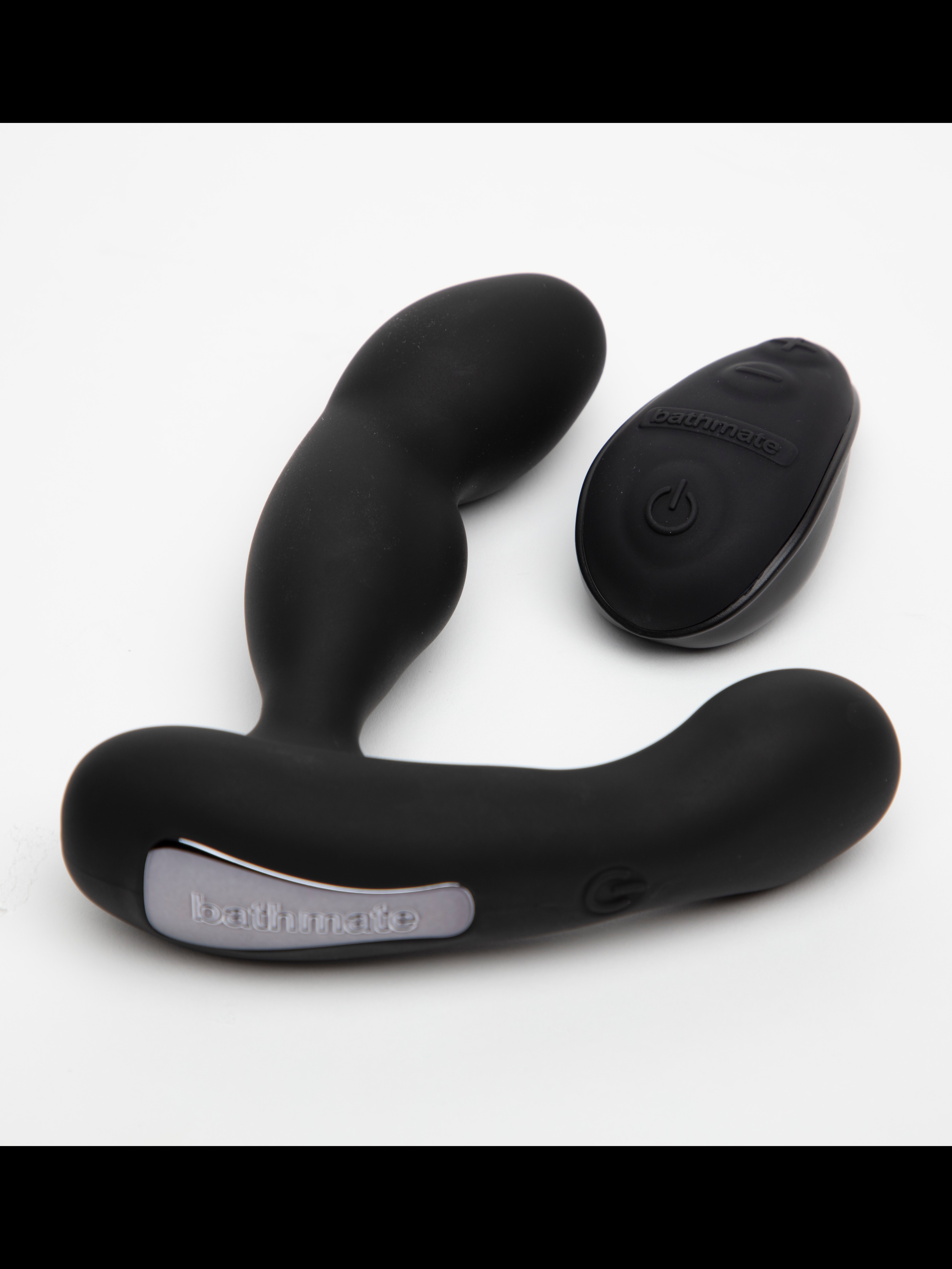 Bathmate PRO Extra Powerful Prostate and Perineum Silicone Massager, Black, hi-res