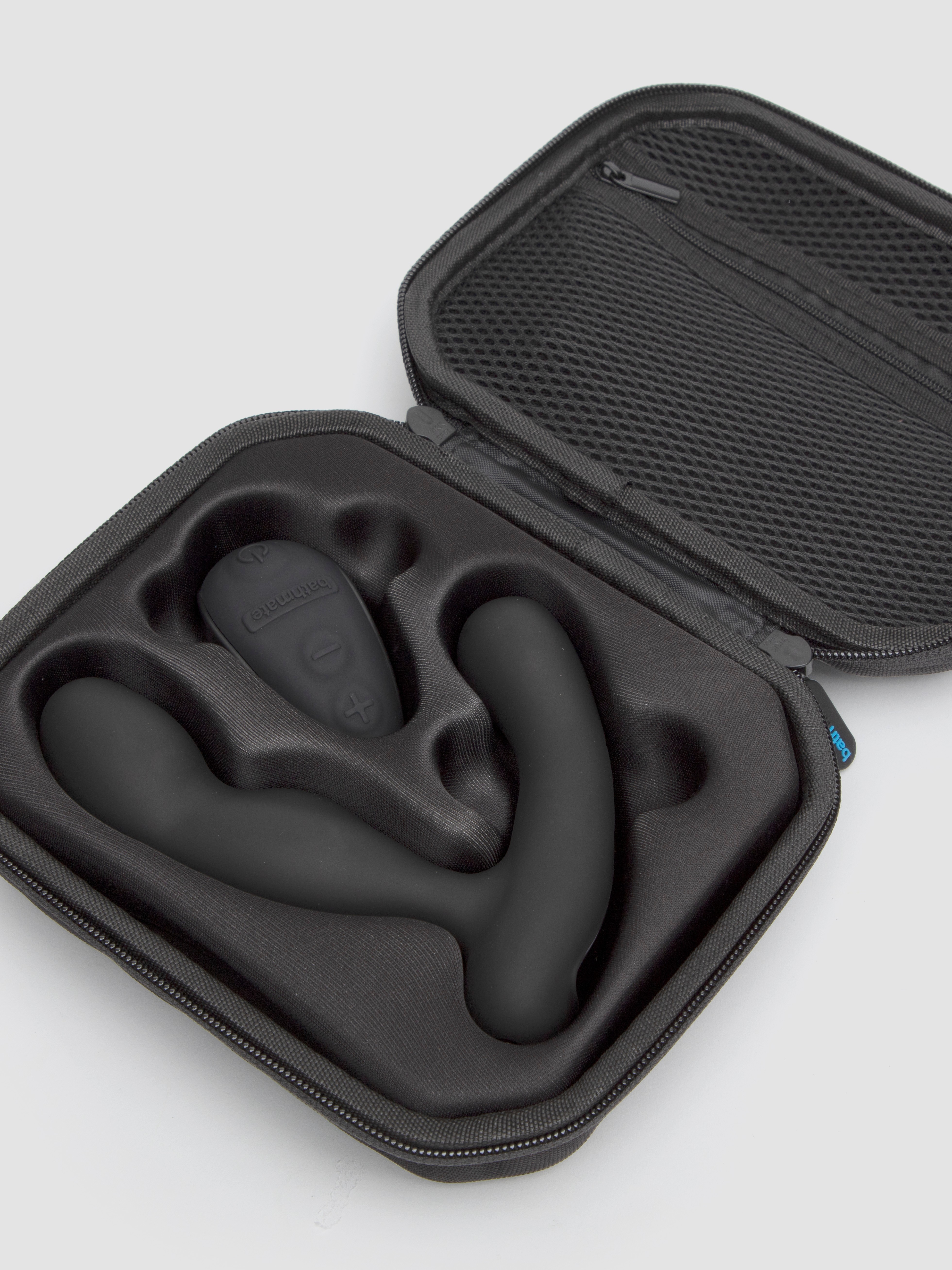 Bathmate PRO Extra Powerful Prostate and Perineum Silicone Massager, Black, hi-res