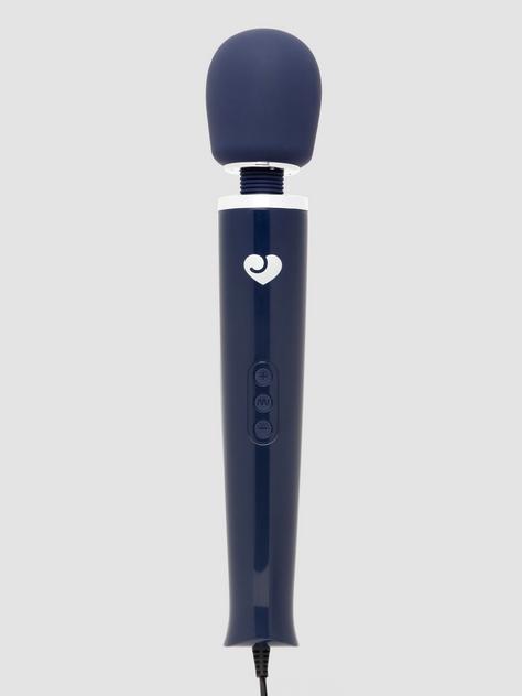 Lovehoney Deluxe Extra Powerful Mains Powered Massage Wand Vibrator, Blue, hi-res