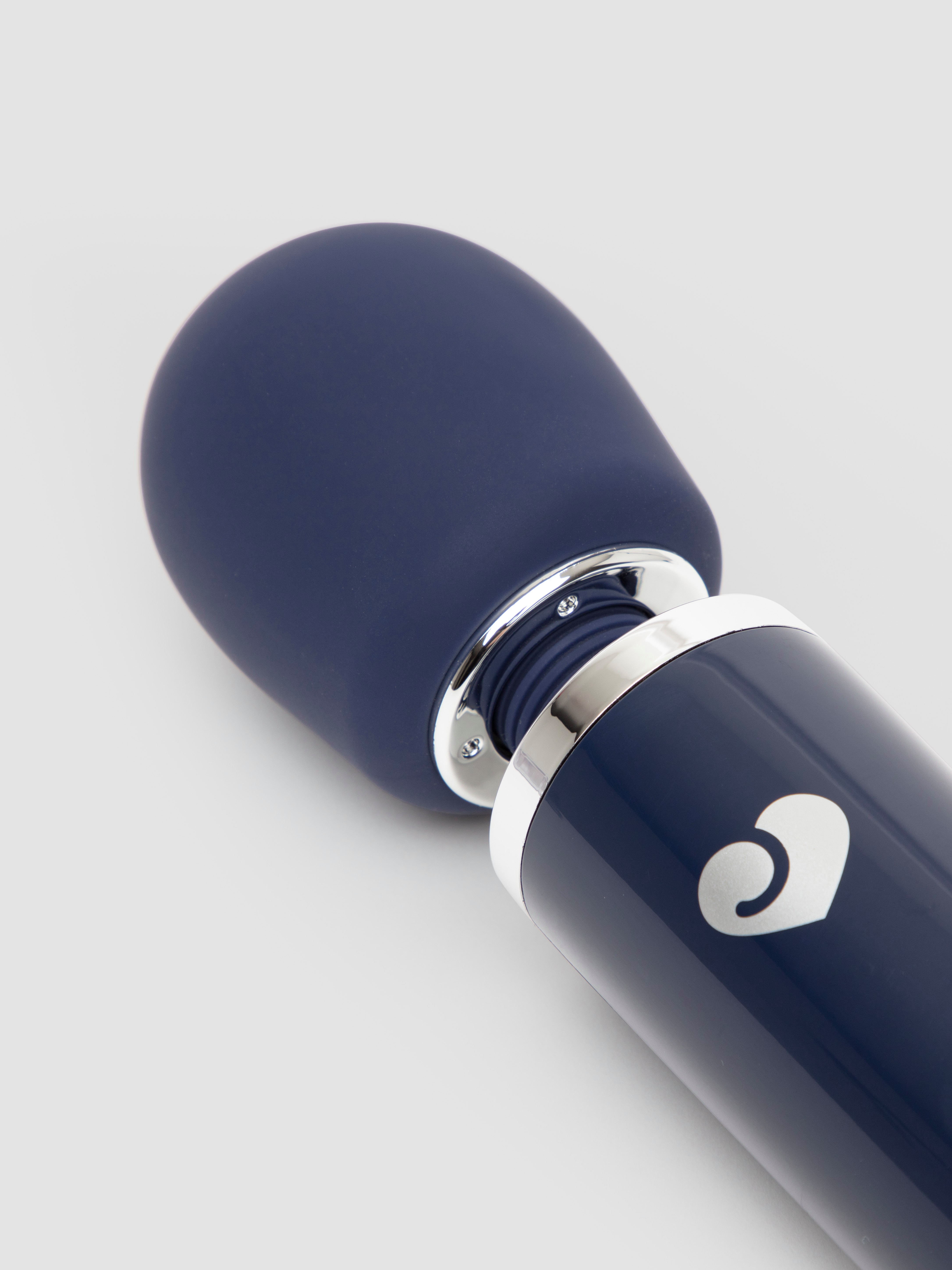 Lovehoney Deluxe Extra Powerful Mains Powered Massage Wand Vibrator, Blue, hi-res