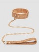 Natural Cork Padded Collar and Leash , Beige, hi-res