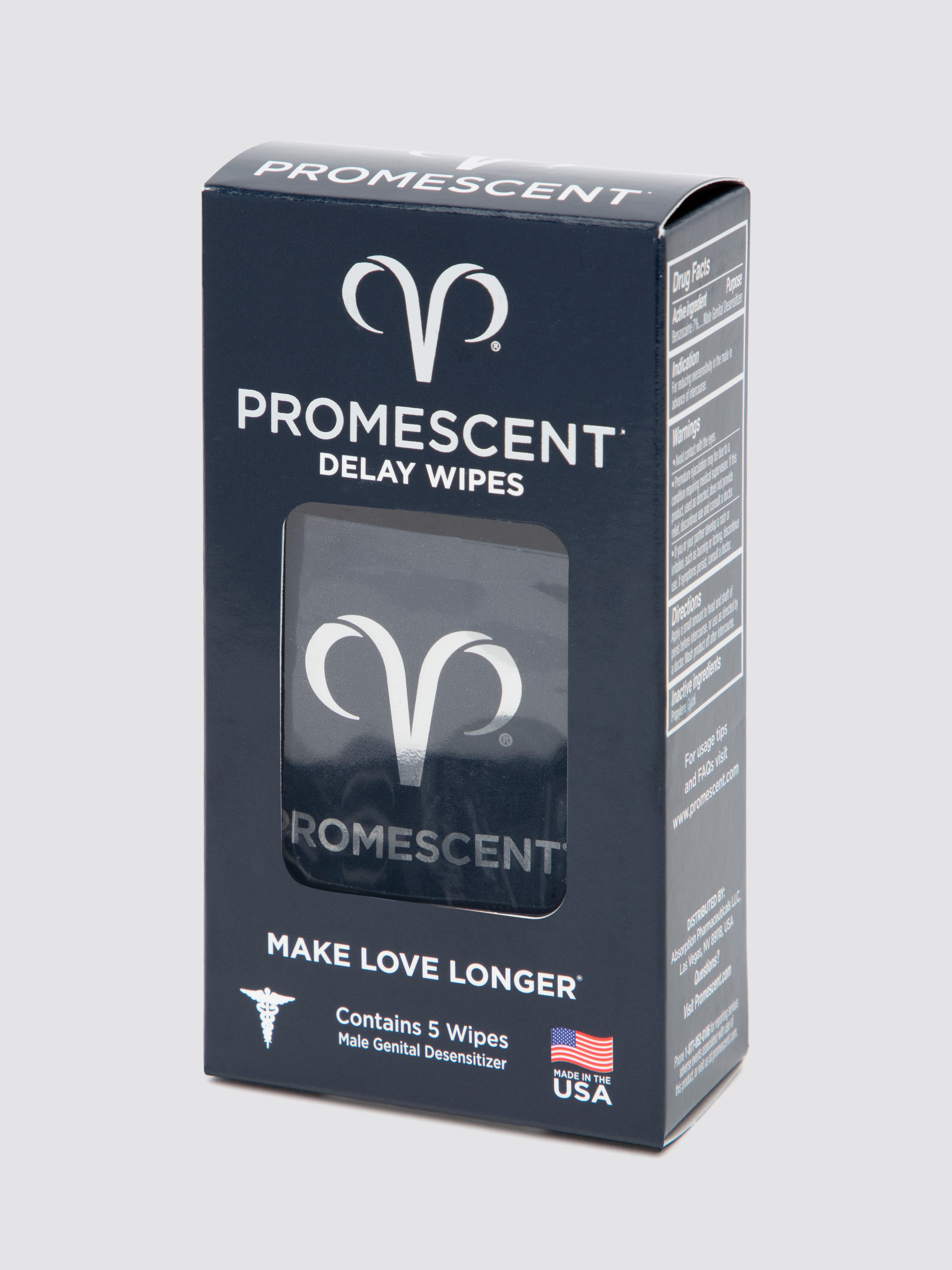Promescent Delay Wipes (5 Count), , hi-res
