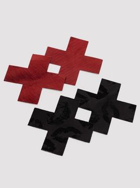 Cache-tétons en forme de croix Stolen Kisses, Peekaboos 