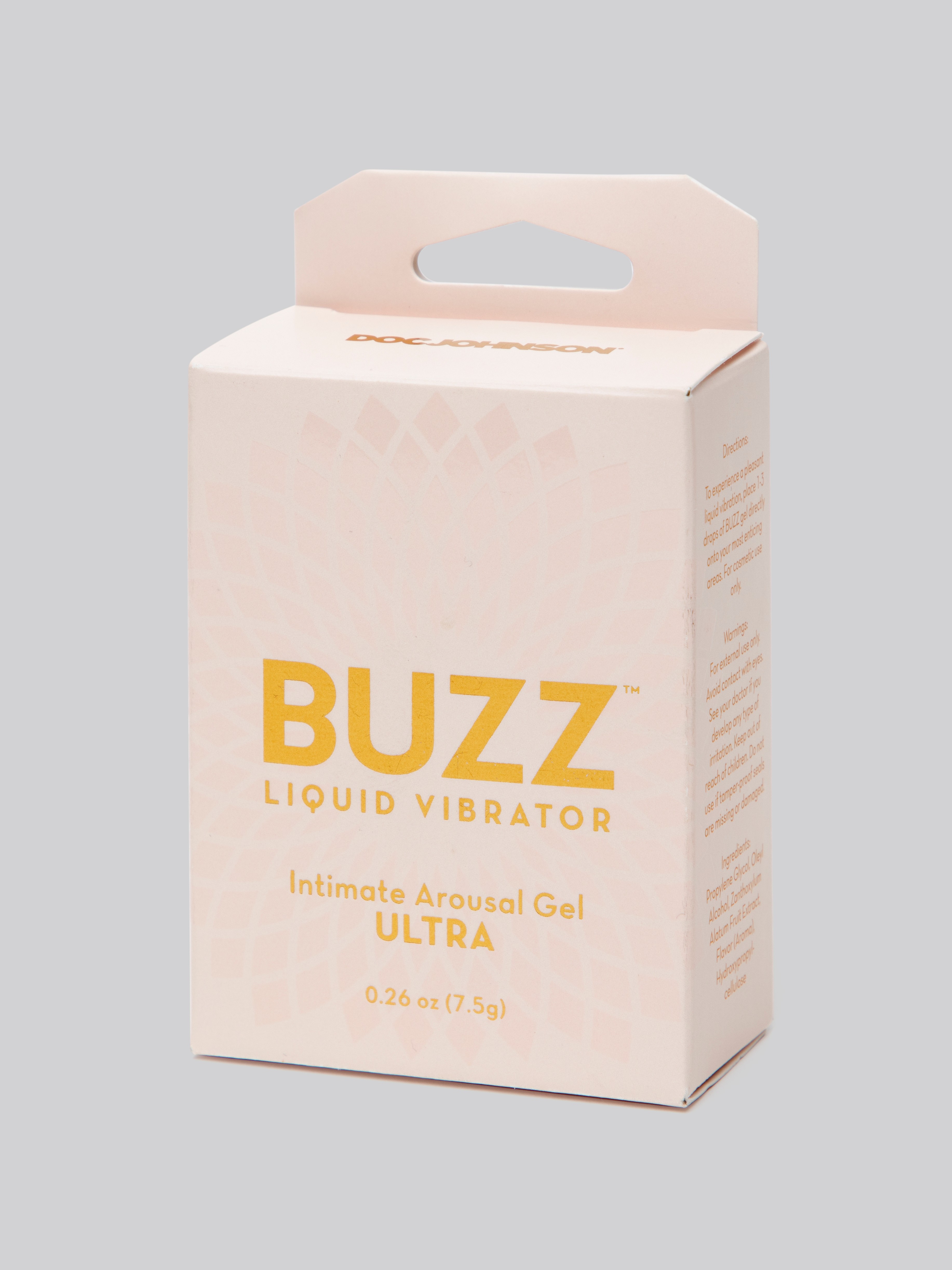 Doc Johnson Extra Strength Buzz Liquid Vibrator Arousal Gel 0.26 fl oz, , hi-res