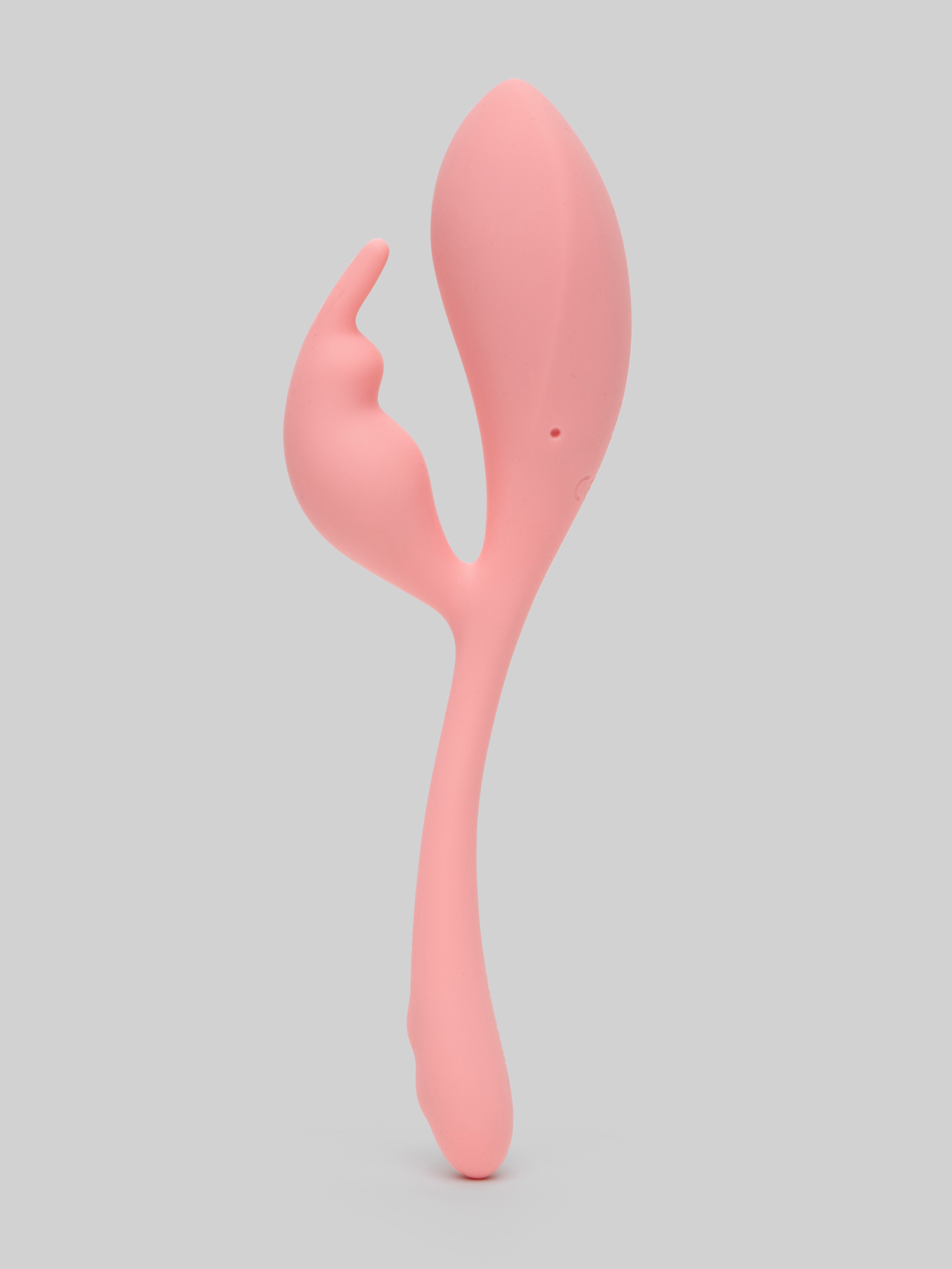 Elle Flexible Rechargeable Liquid Silicone Bunny Vibrator, Pink, hi-res