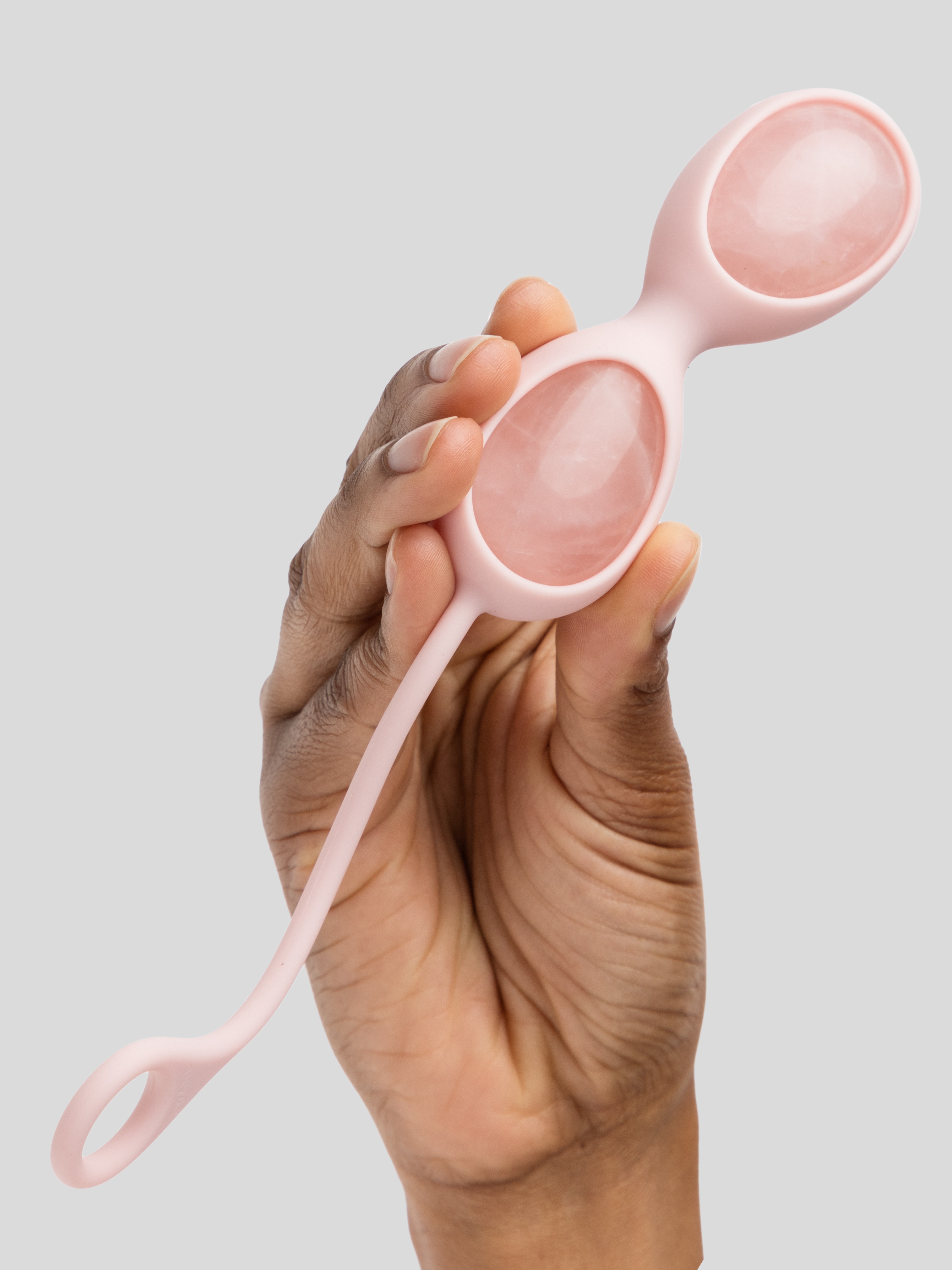 Le Wand Rose Quartz Crystal Ben Wa Balls Set 50g, Pink, hi-res