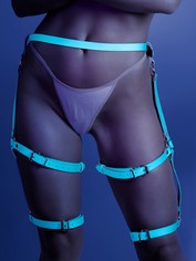 Fantasy Lingerie UV Reactive Leg Harness