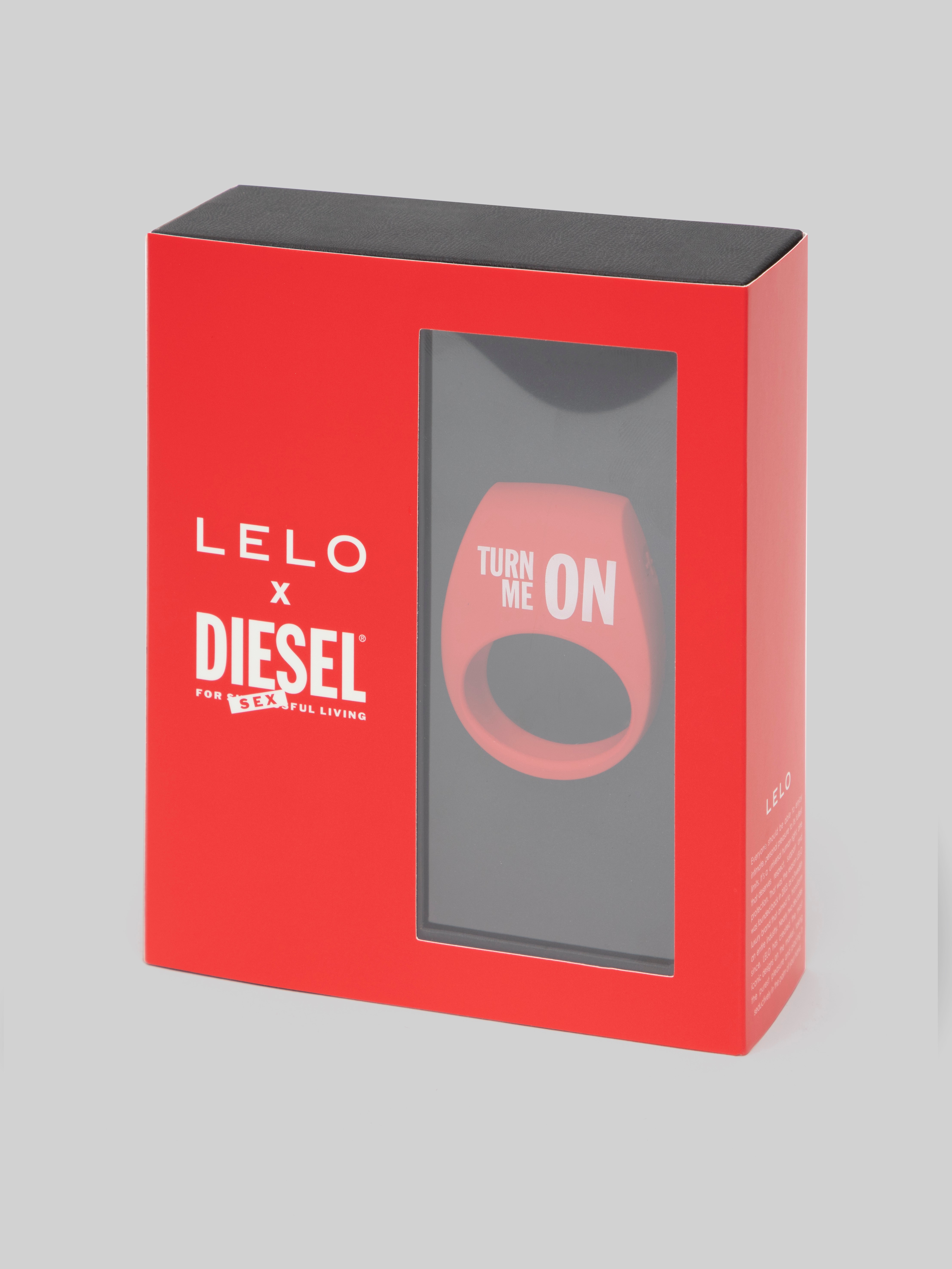Lelo X Diesel Tor 2 Vibrating Cock Ring, Red, hi-res