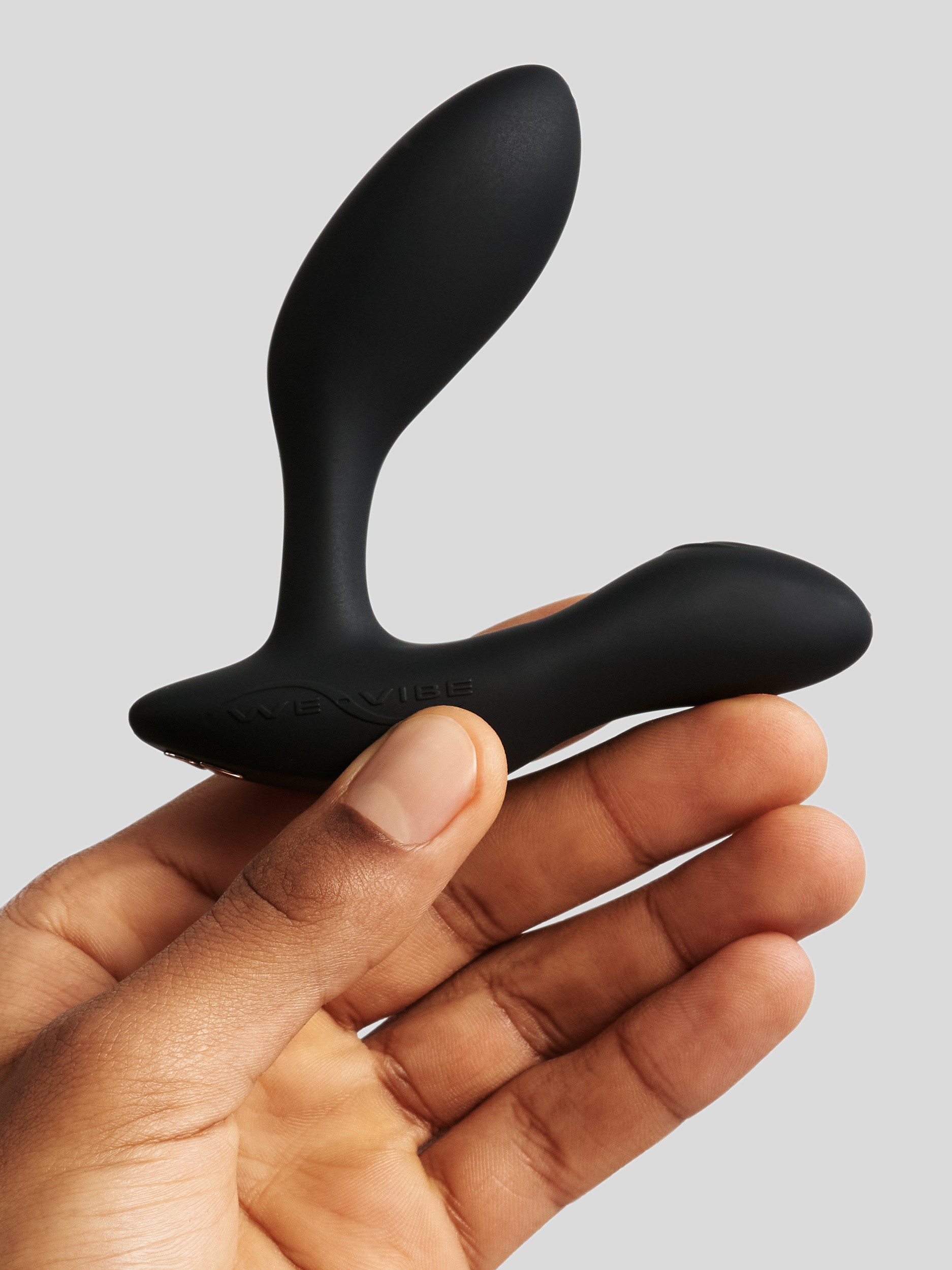 We-Vibe Vector+ App and Remote Controlled Rechargeable Prostate Massager, Black, hi-res