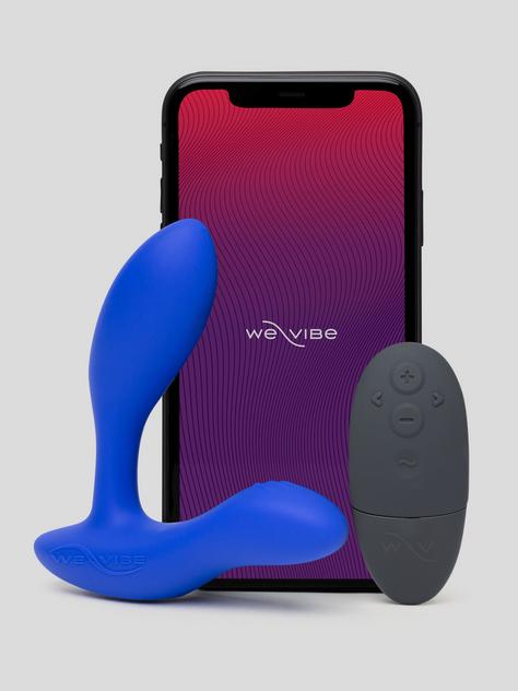 We-Vibe Vector+ Prostata-Massager mit Fernbedienung und App-Steuerung, Blau, hi-res