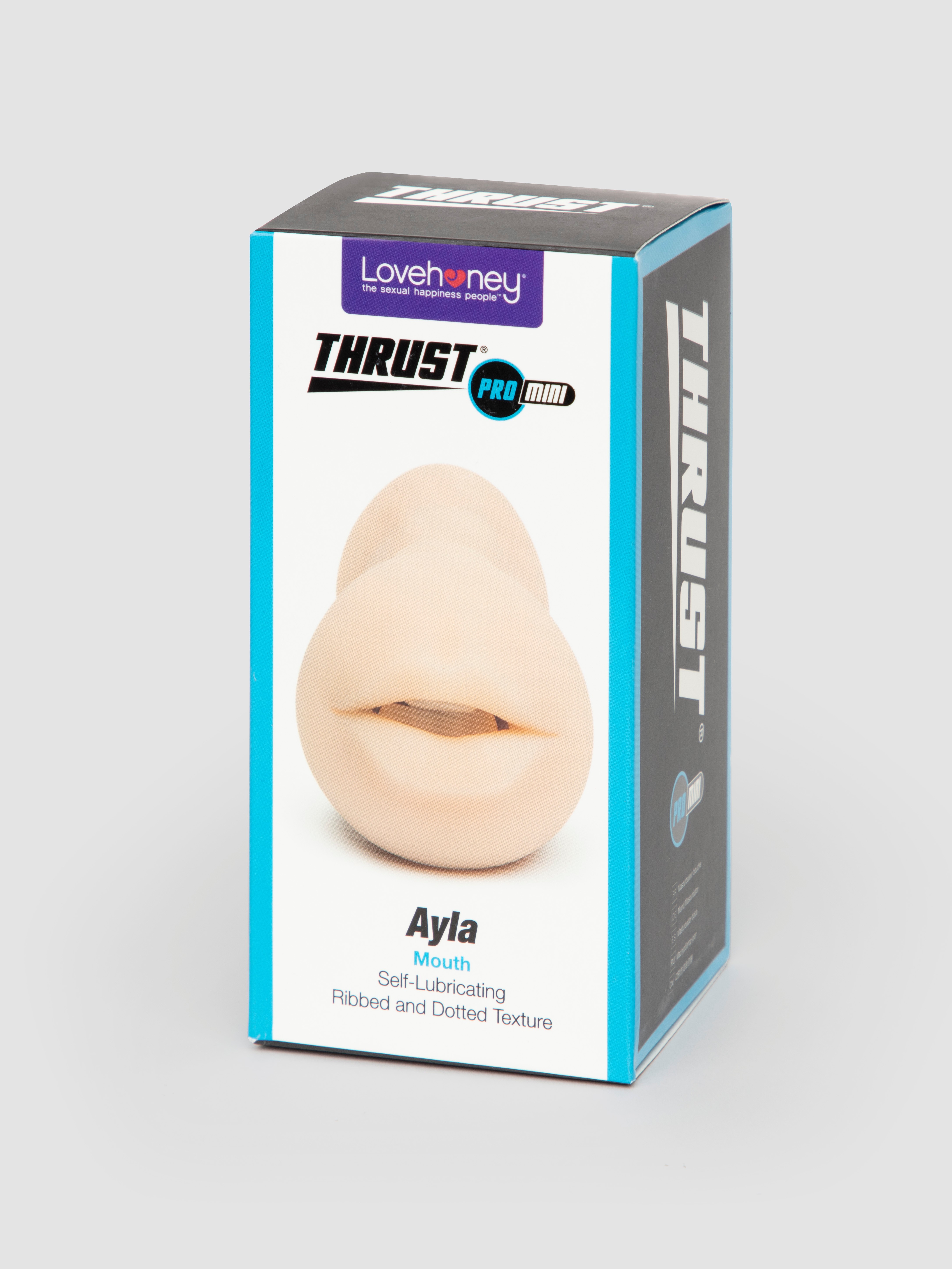 THRUST Pro Mini Ayla Self-Lubricating Blow Job Mouth 240g, Flesh Pink, hi-res