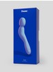 Dame Com Rechargeable Quiet Silicone Wand Massager , Blue, hi-res