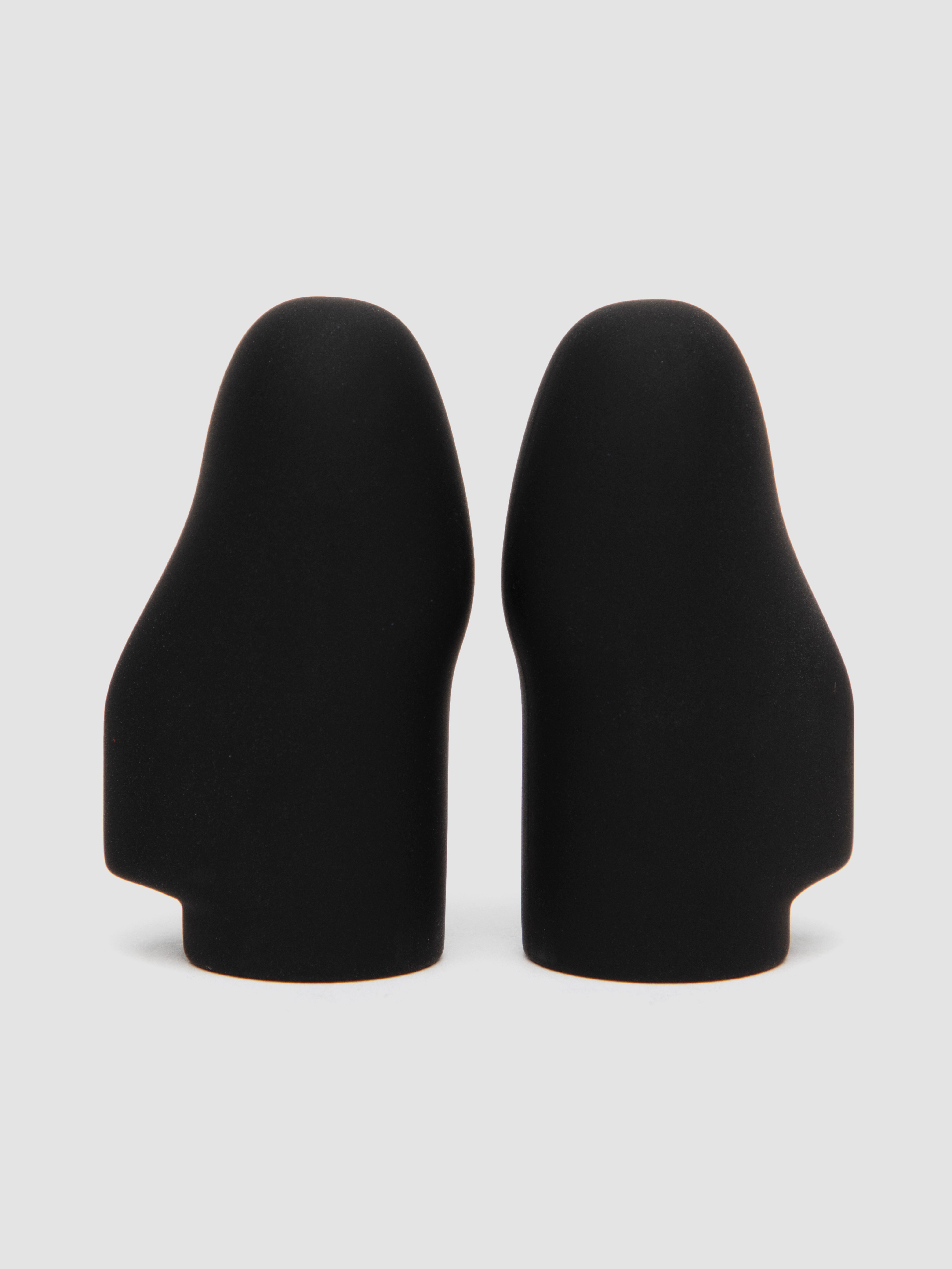 ElectraStim Silicone Noir Electro Finger Sleeves , Black, hi-res