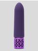 Royal Gems Imperial Rechargeable Silicone Bullet Vibrator, Purple, hi-res