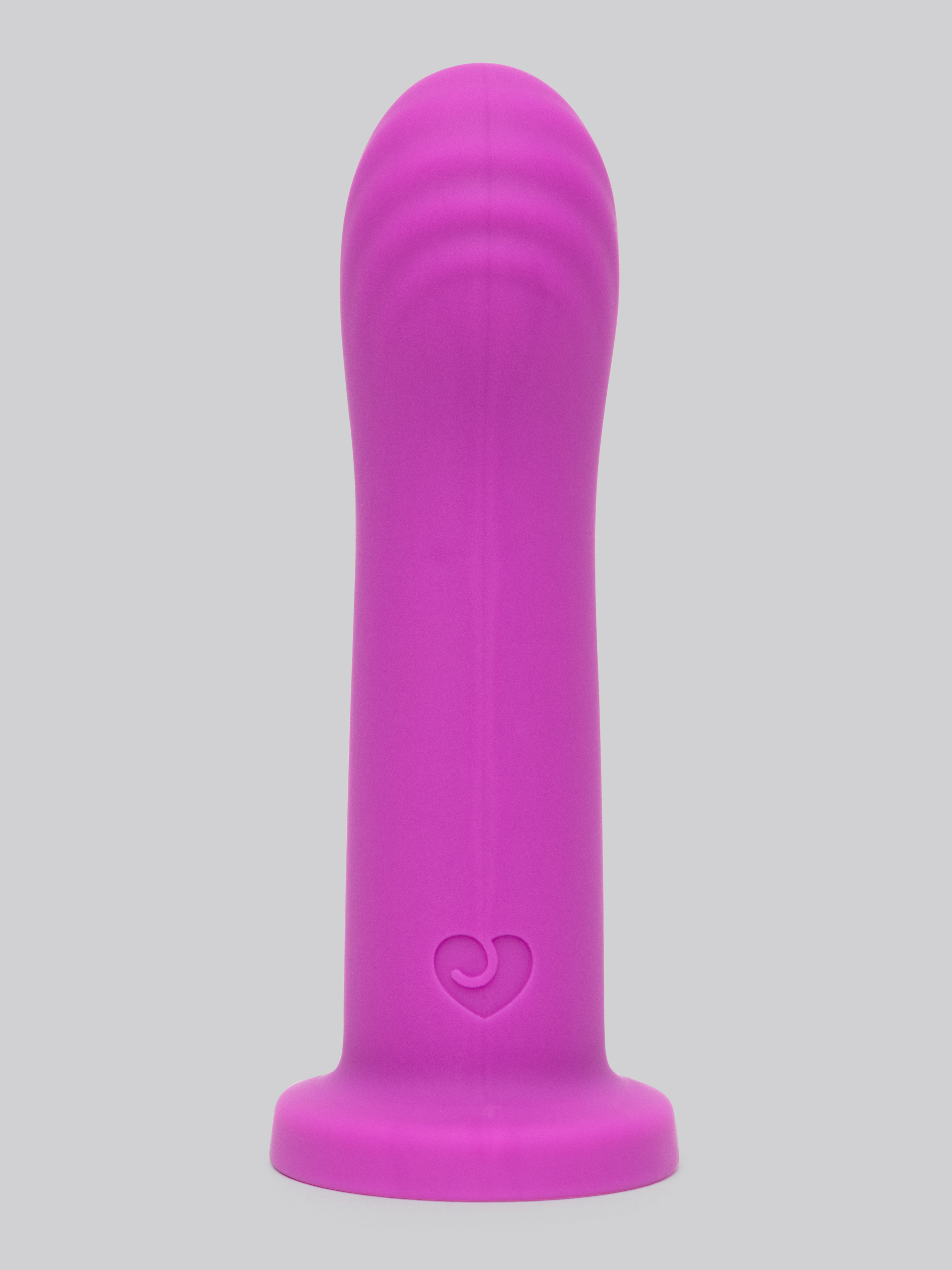 Lovehoney Ignite Silicone Non-Realistic Suction Cup Mini Dildo 4.5 Inch, Purple, hi-res