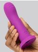 Lovehoney Ignite Silicone Non-Realistic Suction Cup Mini Dildo 4.5 Inch, Purple, hi-res