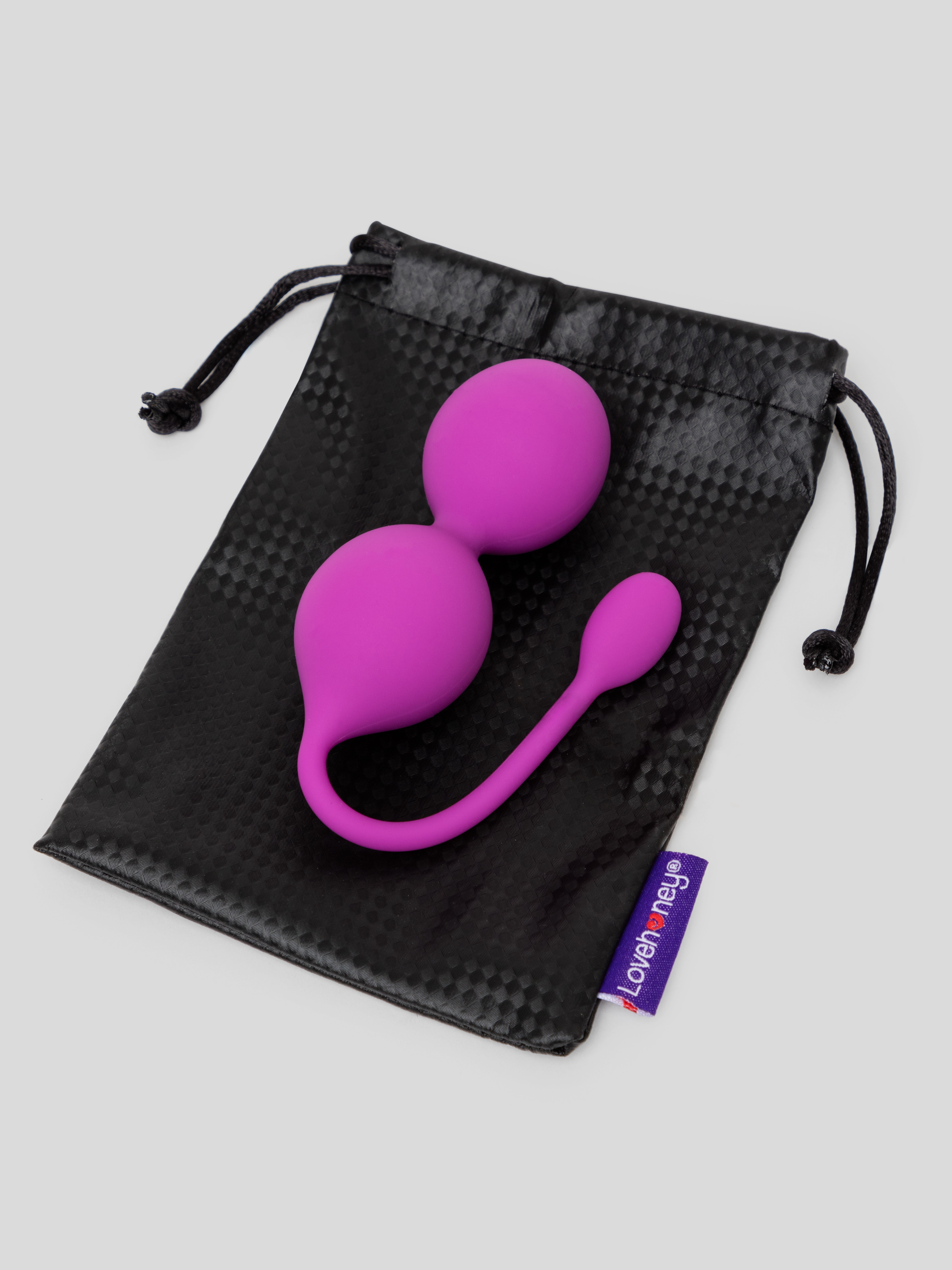 Lovehoney Ignite Silicone Kegel Balls , Purple, hi-res