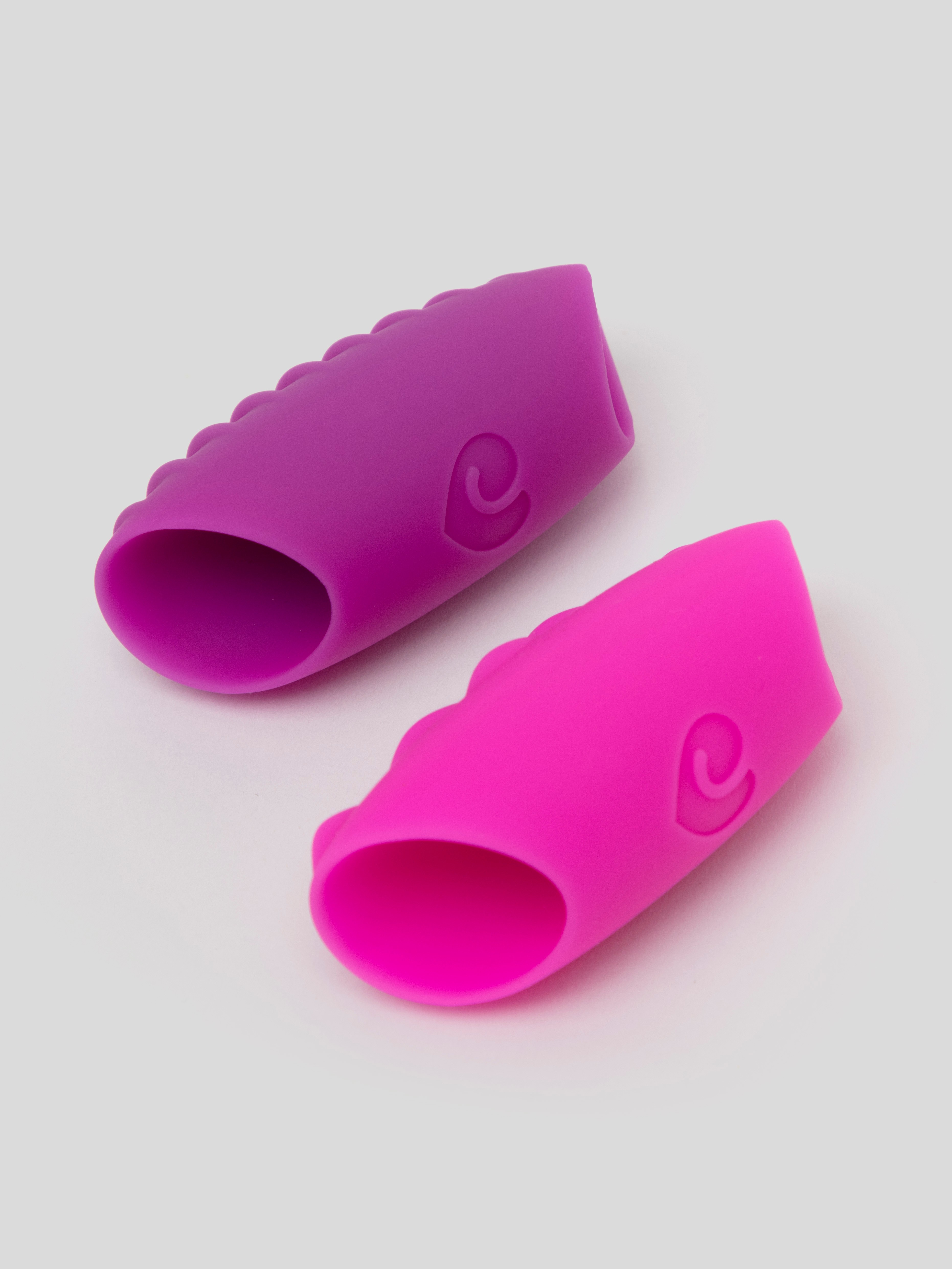 Lovehoney Ignite Silicone Textured Finger Stimulators , Pink, hi-res