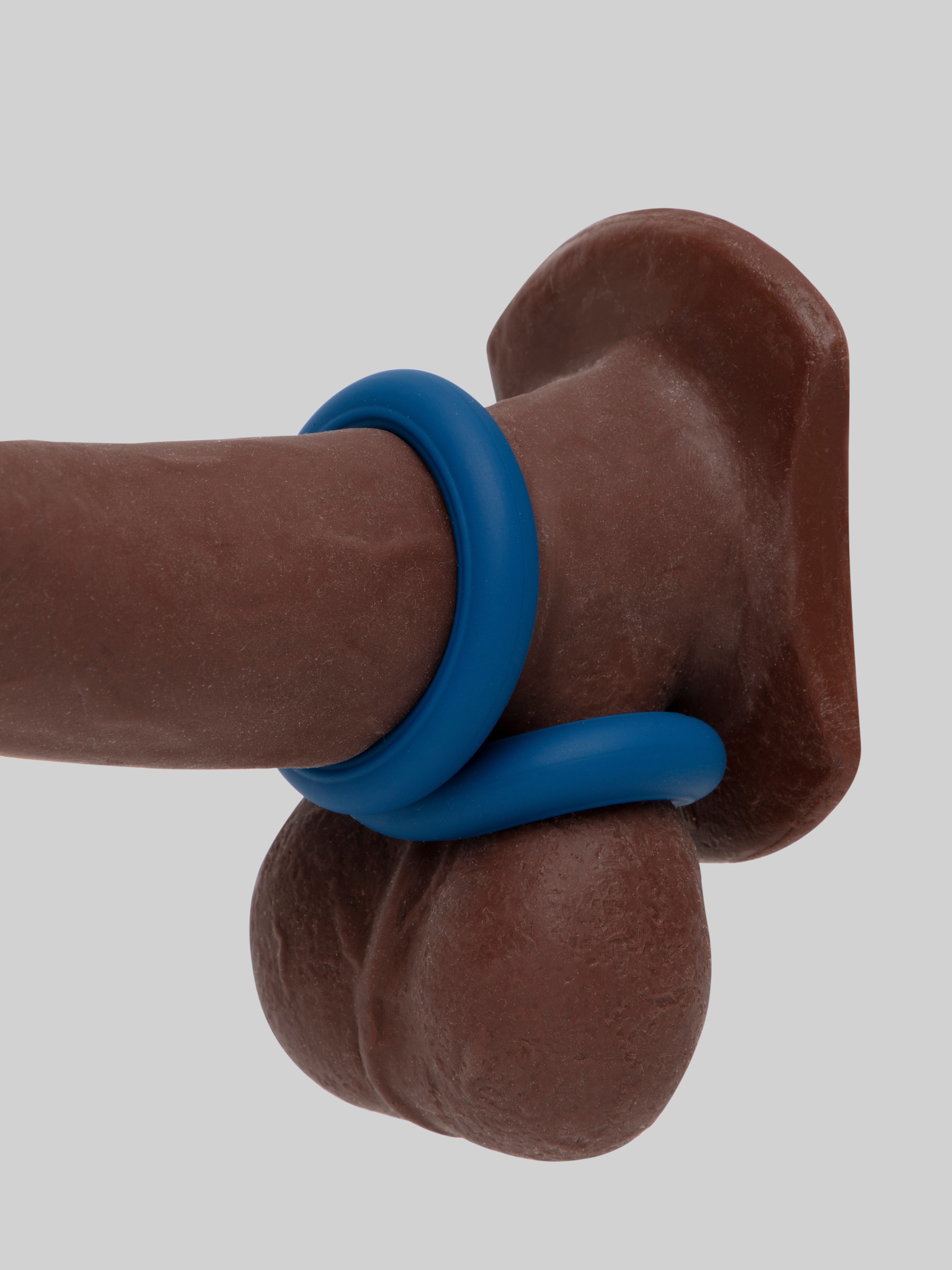 Lovehoney Ignite Silicone Love Ring Set (3 Piece), Blue, hi-res