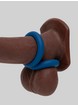 Lovehoney Ignite Silicone Love Ring Set (3 Piece), Blue, hi-res