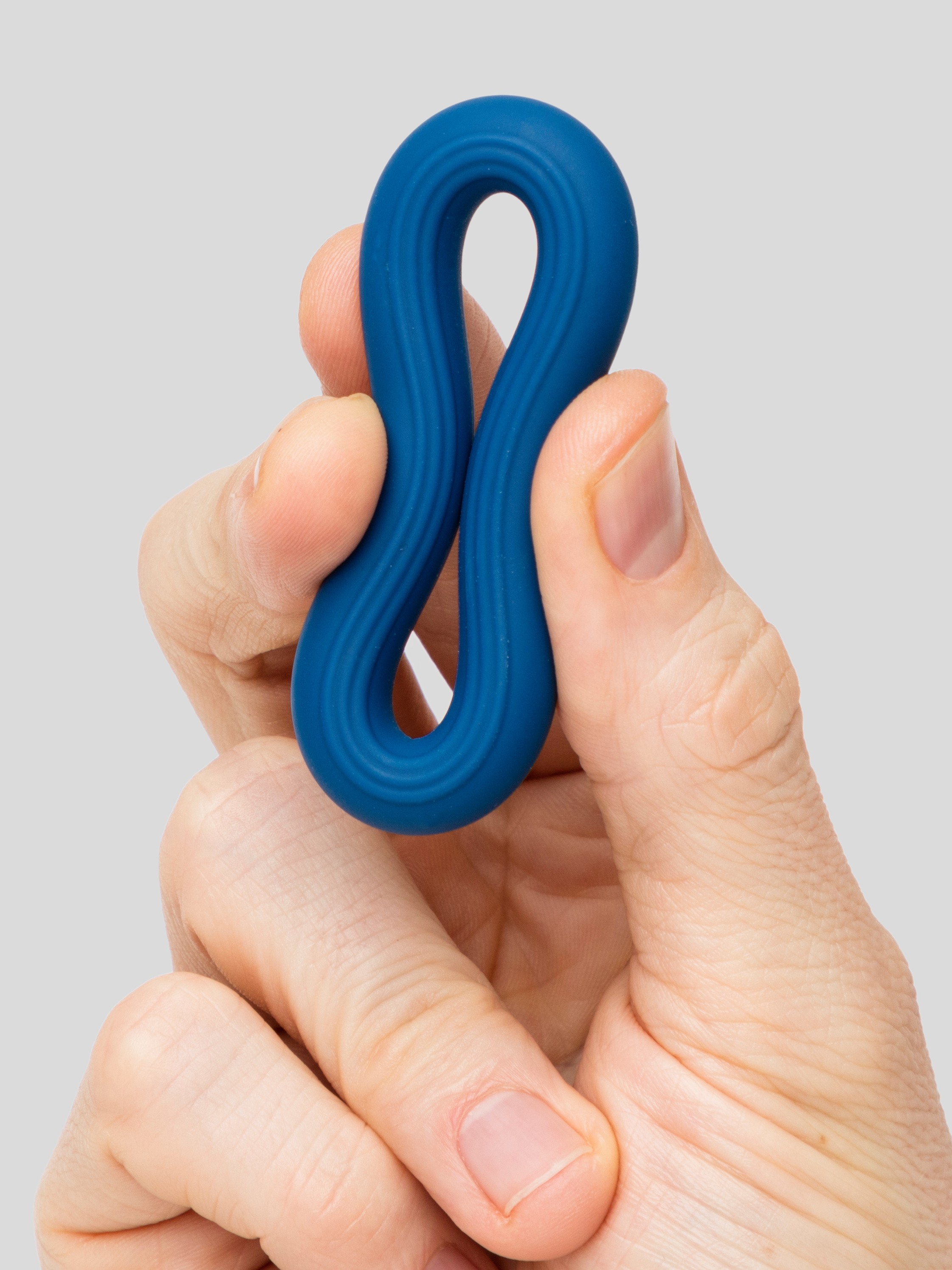 Lovehoney Ignite Silicone Love Ring Set (3 Piece), Blue, hi-res