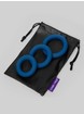 Lovehoney Ignite Silicone Love Ring Set (3 Piece), Blue, hi-res
