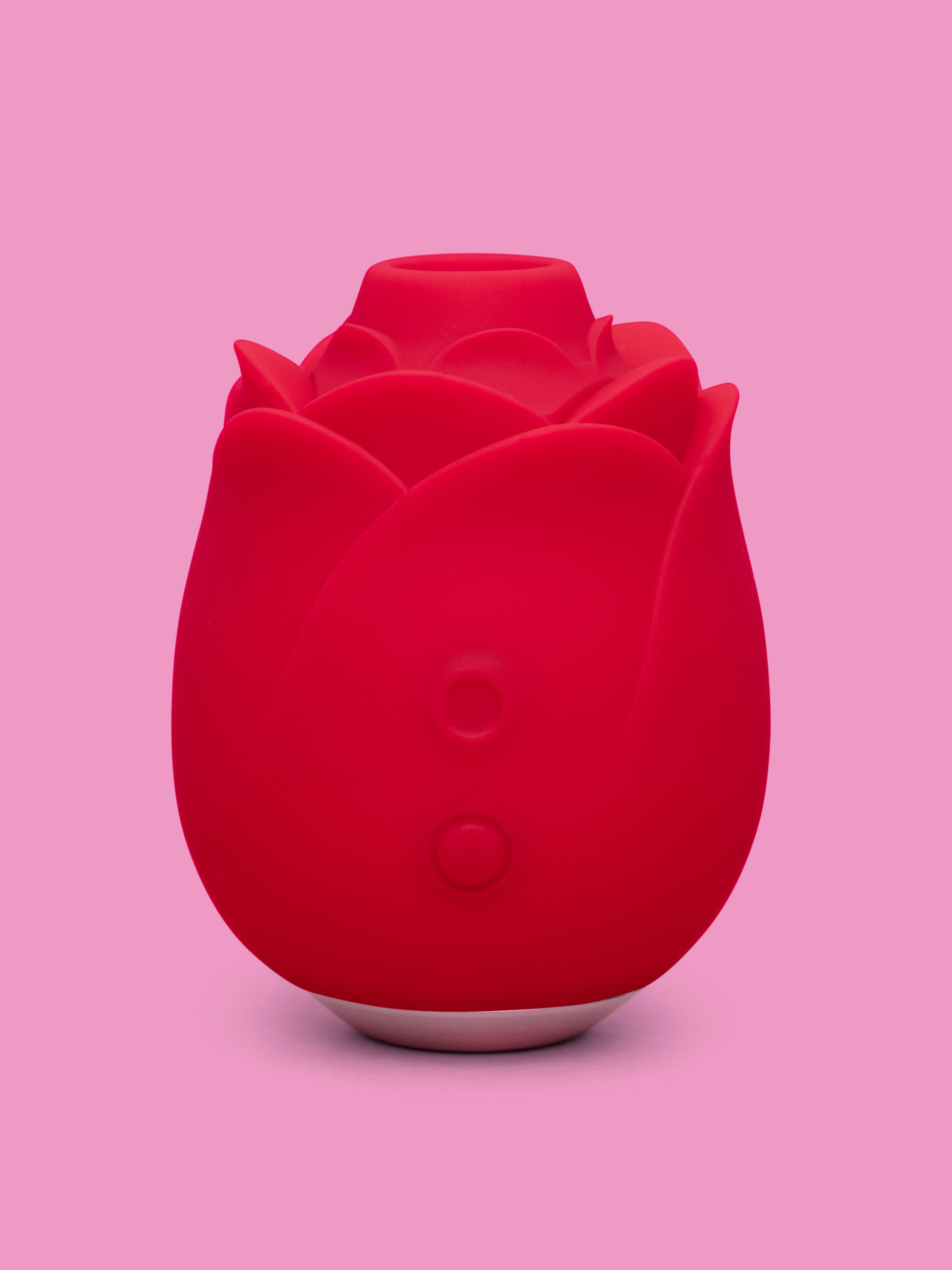 Image of Lovehoney mon ami Pleasure Air Rose Clitoral Suction Stimulator - Red