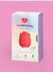 Lovehoney mon ami Pleasure Air Rose Clitoral Suction Stimulator, Red, hi-res
